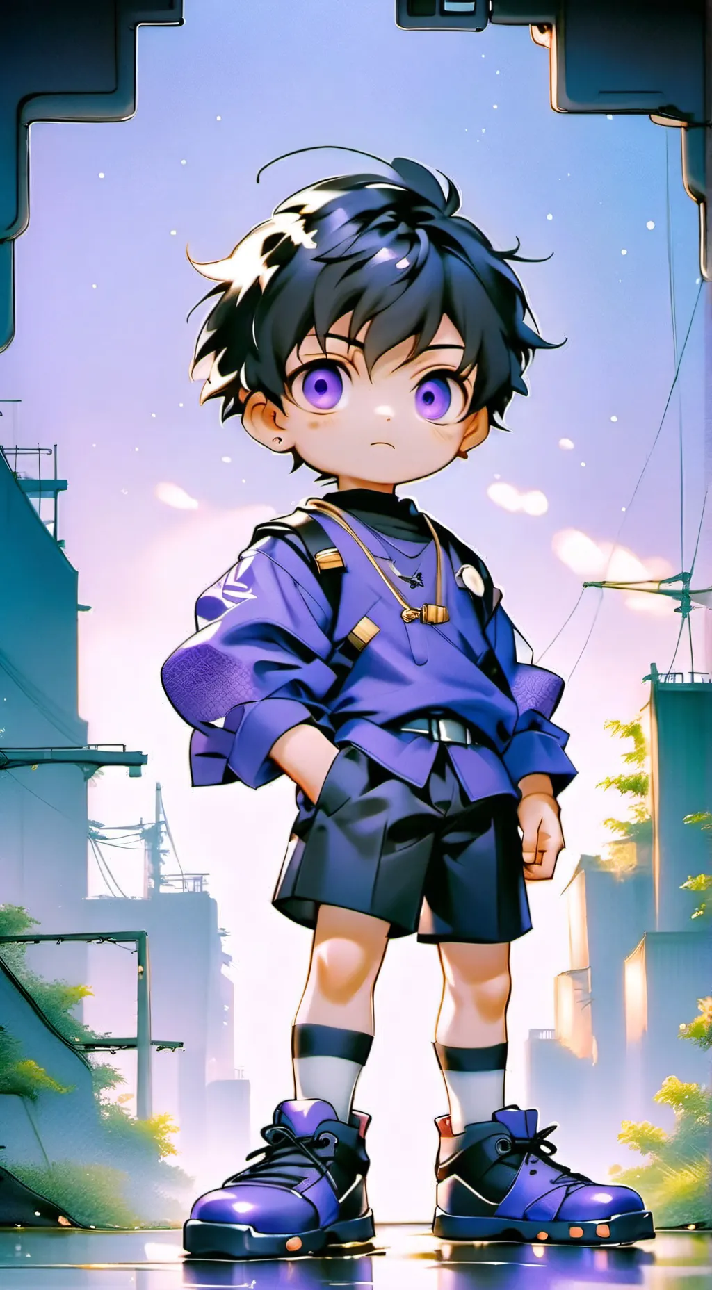 ai character: Genmui background