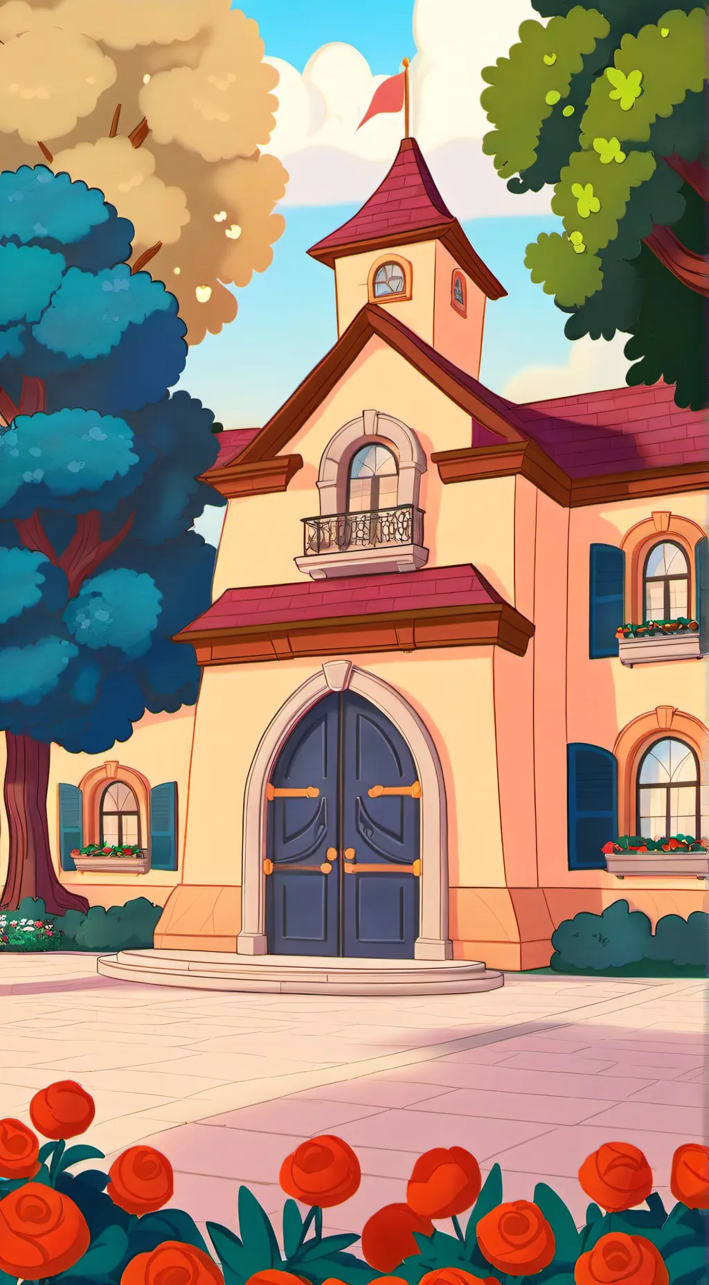 ai character: the Nursery nurse background