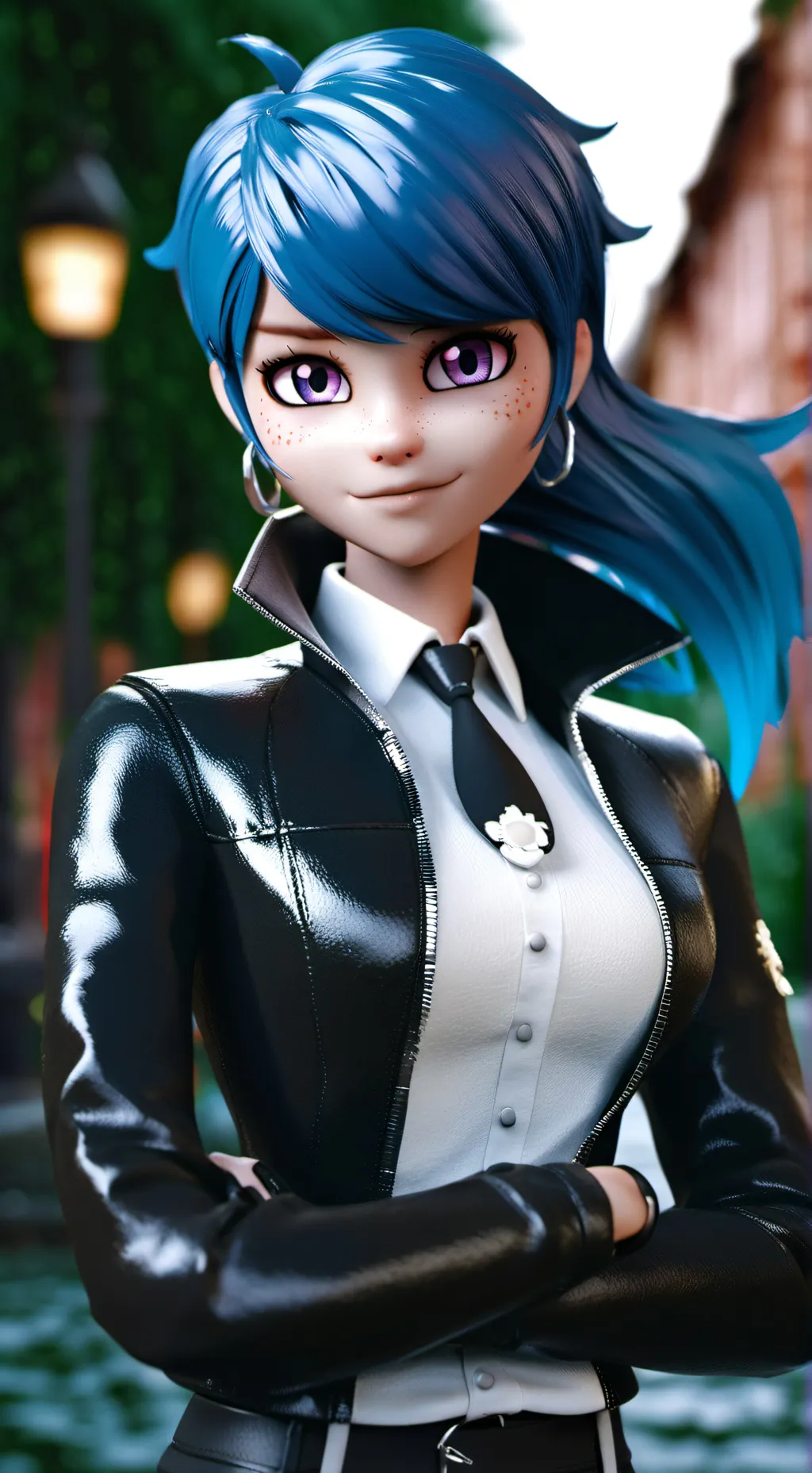 ai character: Marinette background