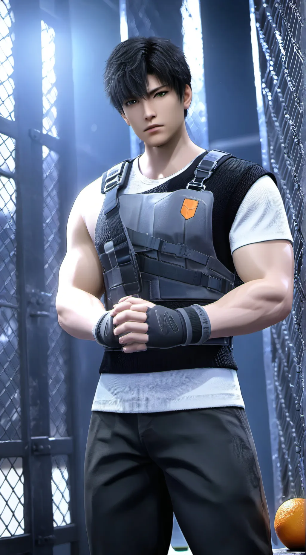 ai character: Issac  background