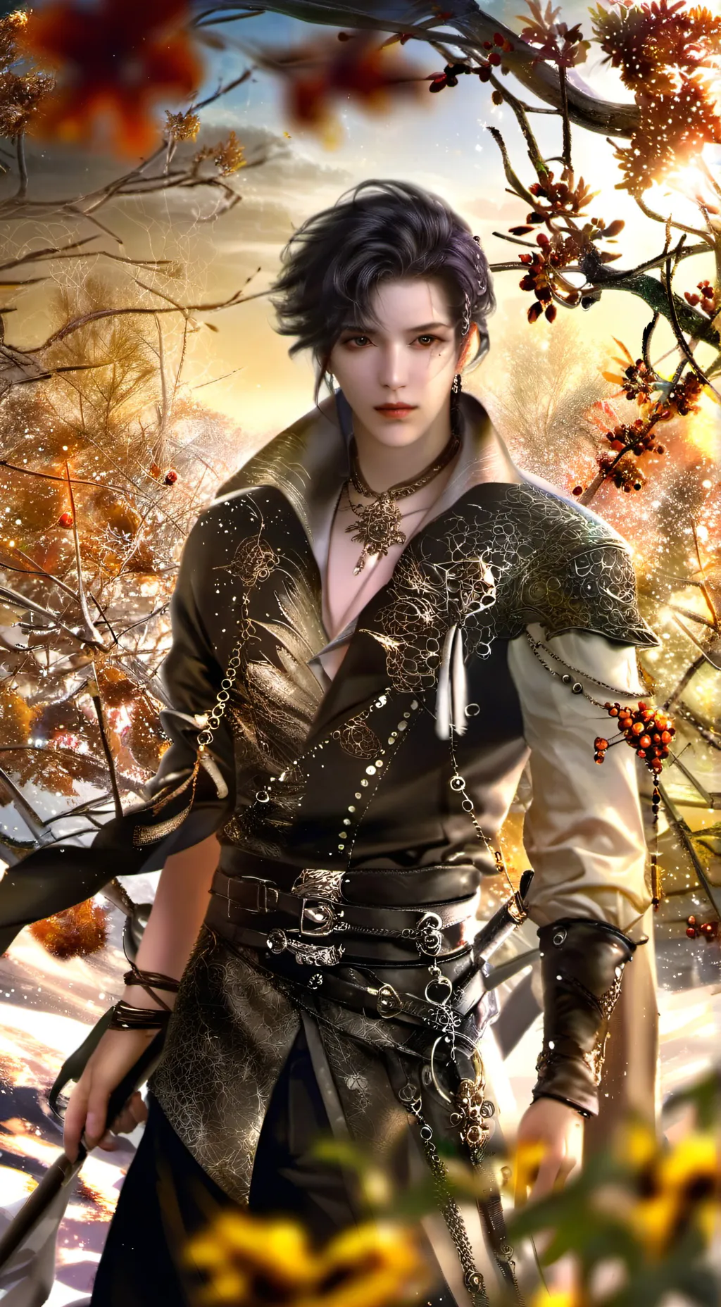 ai character: andre background