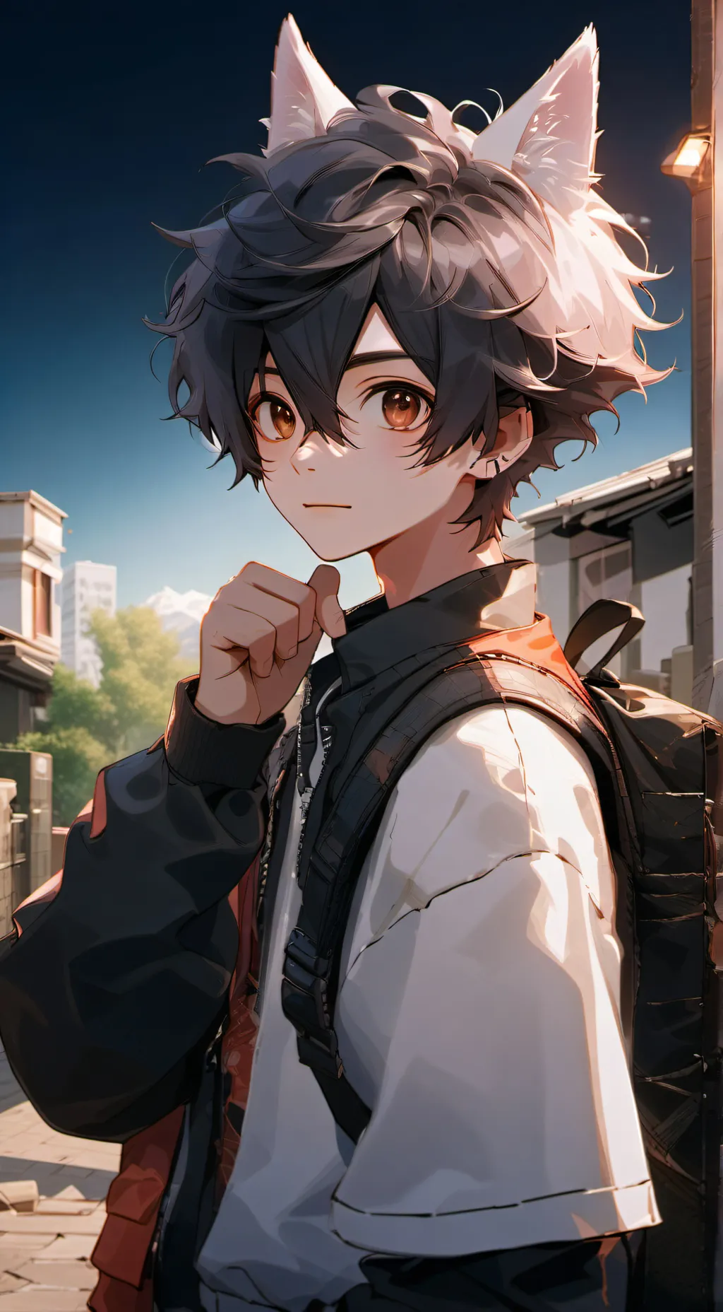 ai character: Alex background