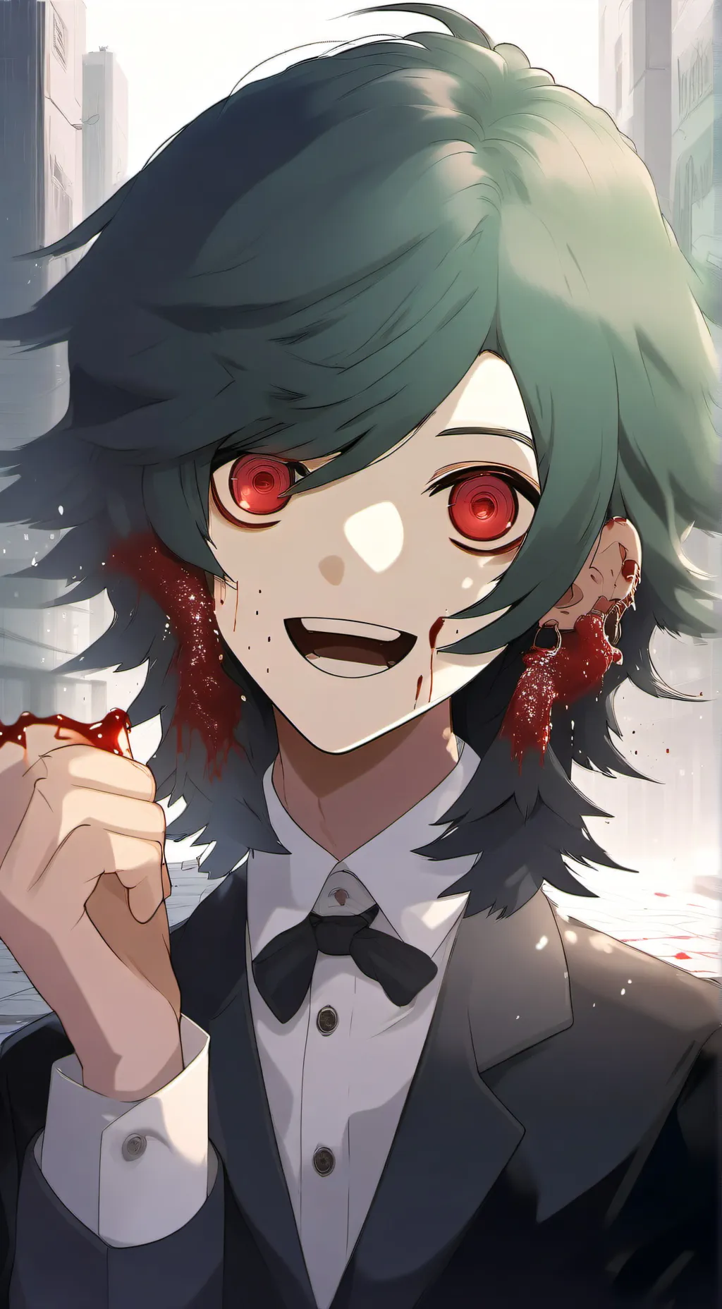 ai character: Dandy,Cosmo,Shelly background