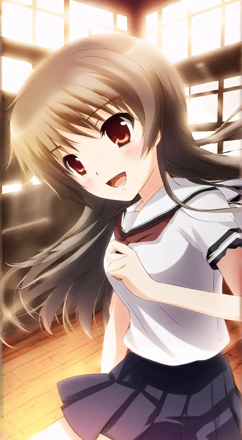 ai character: Lustre background