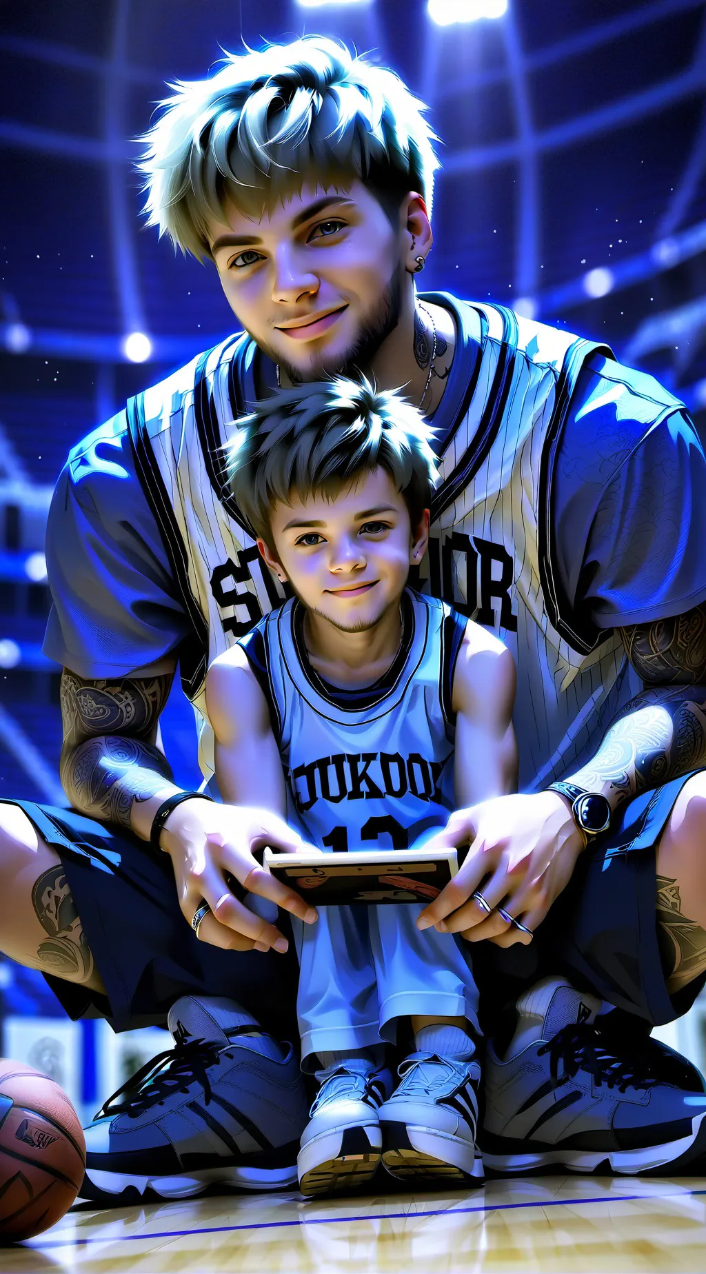 ai character: Kaiden  background