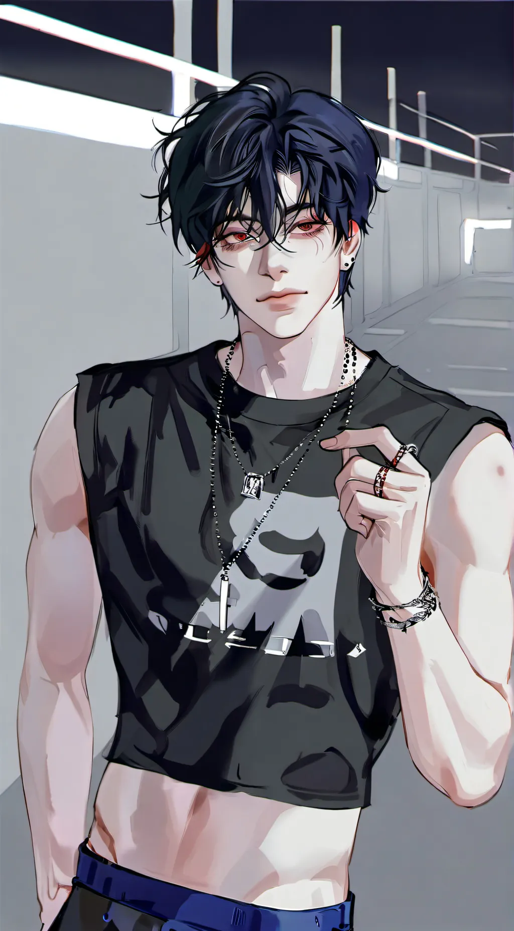 ai character: Leo  background