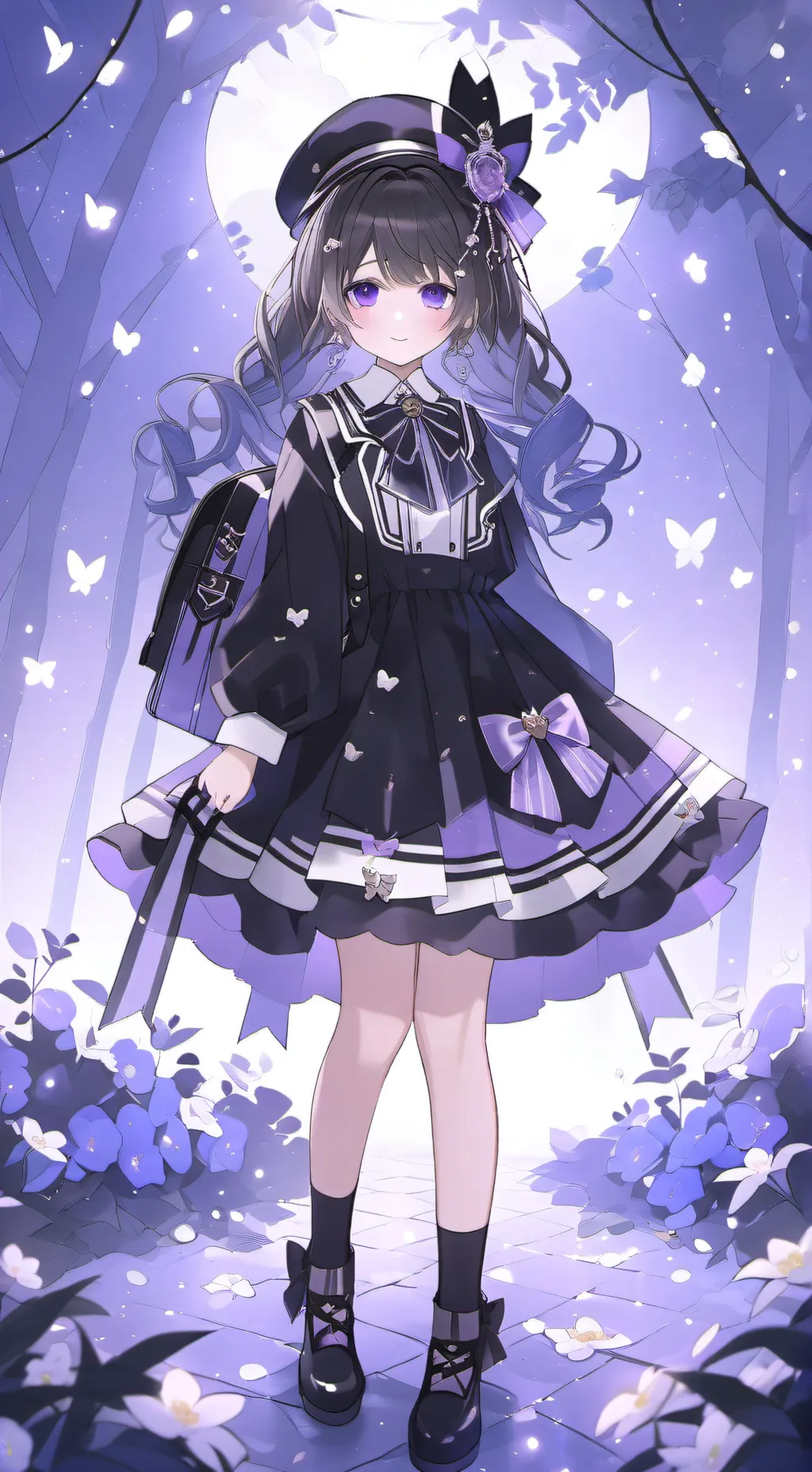 ai character: school background