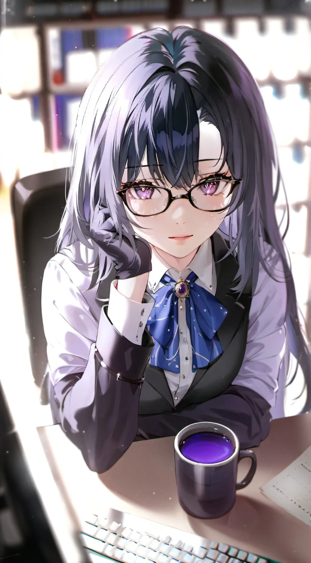 ai character: Mitsuki background