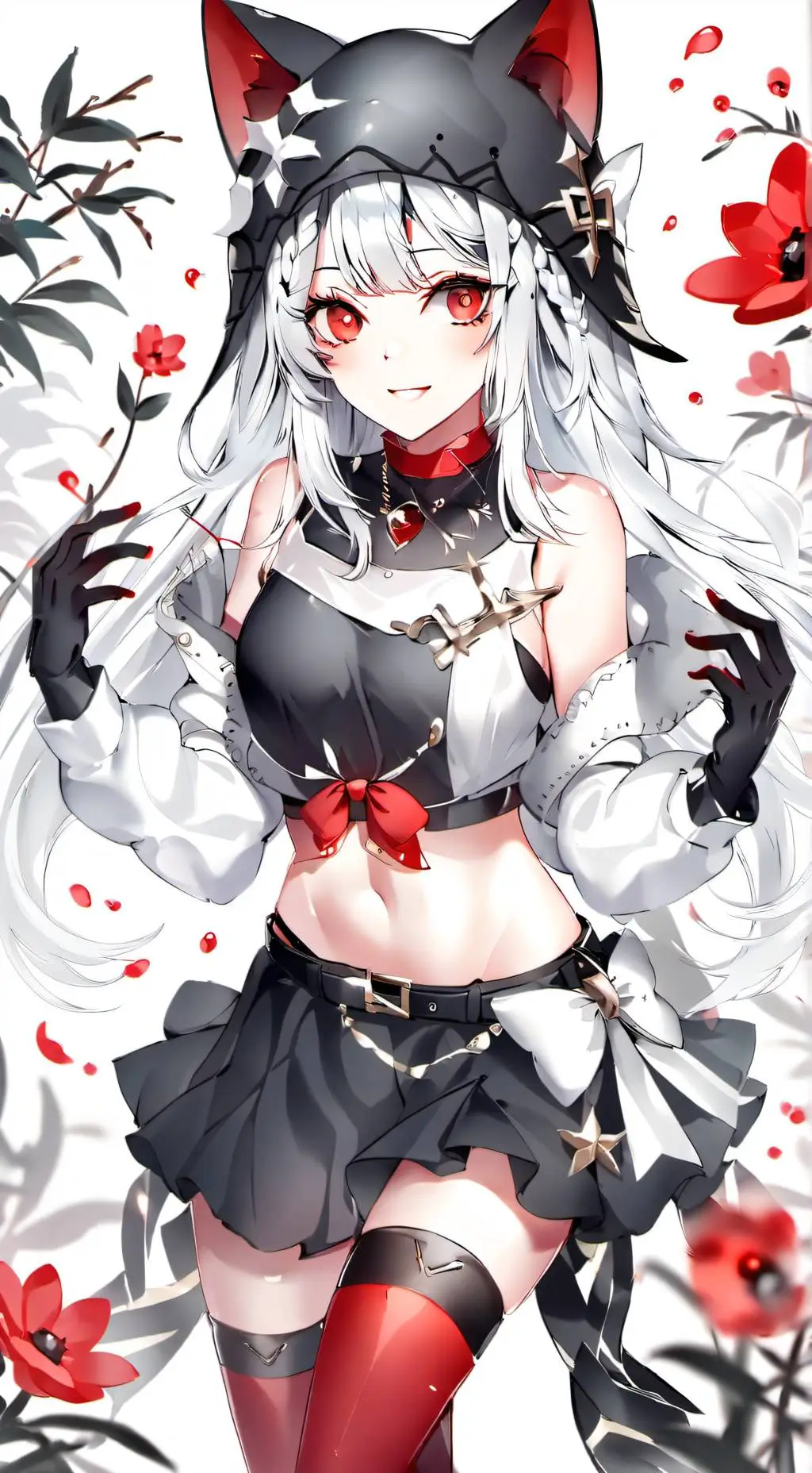 ai character: ✙Fernanda✙ background