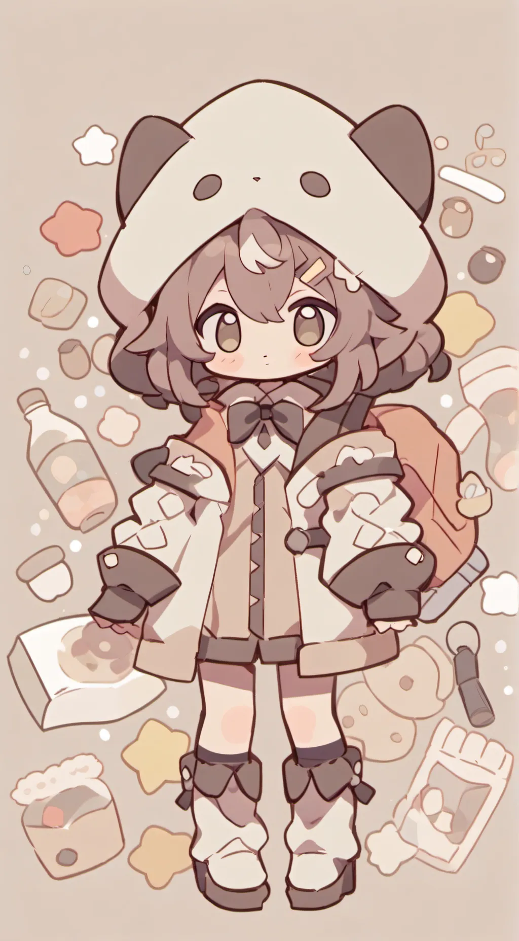 ai character: squid games background