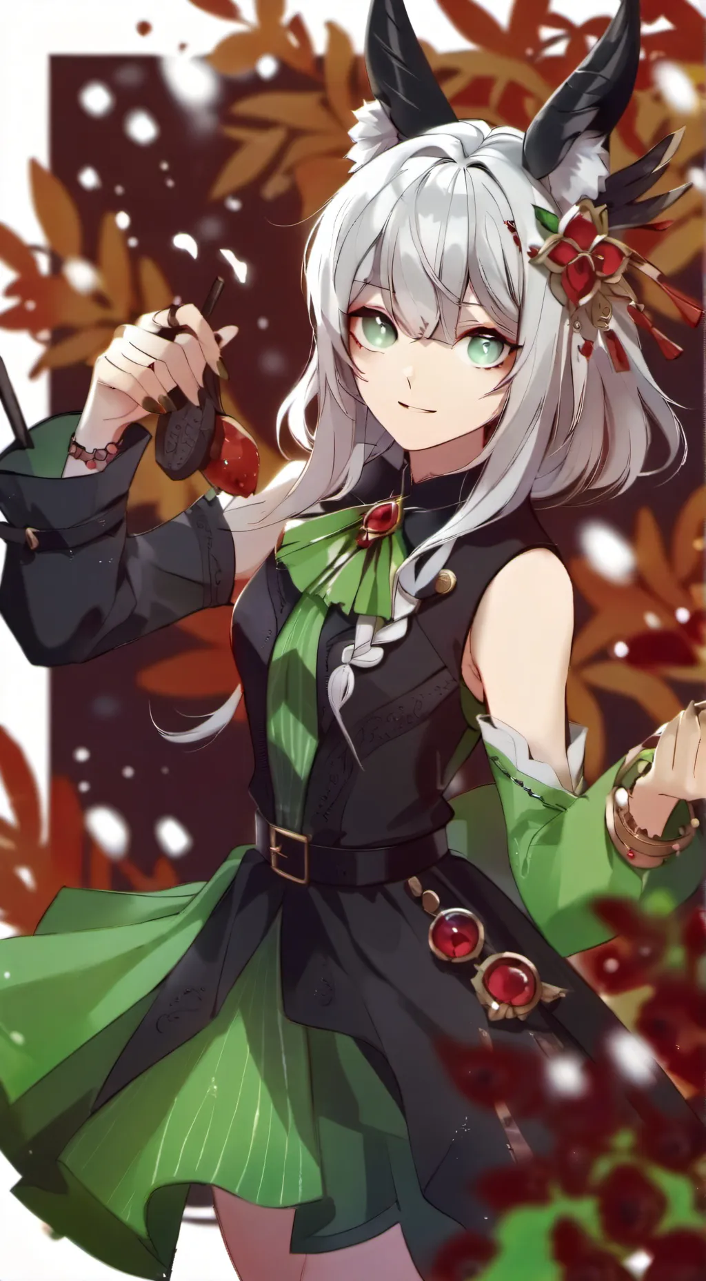 ai character: Furry background