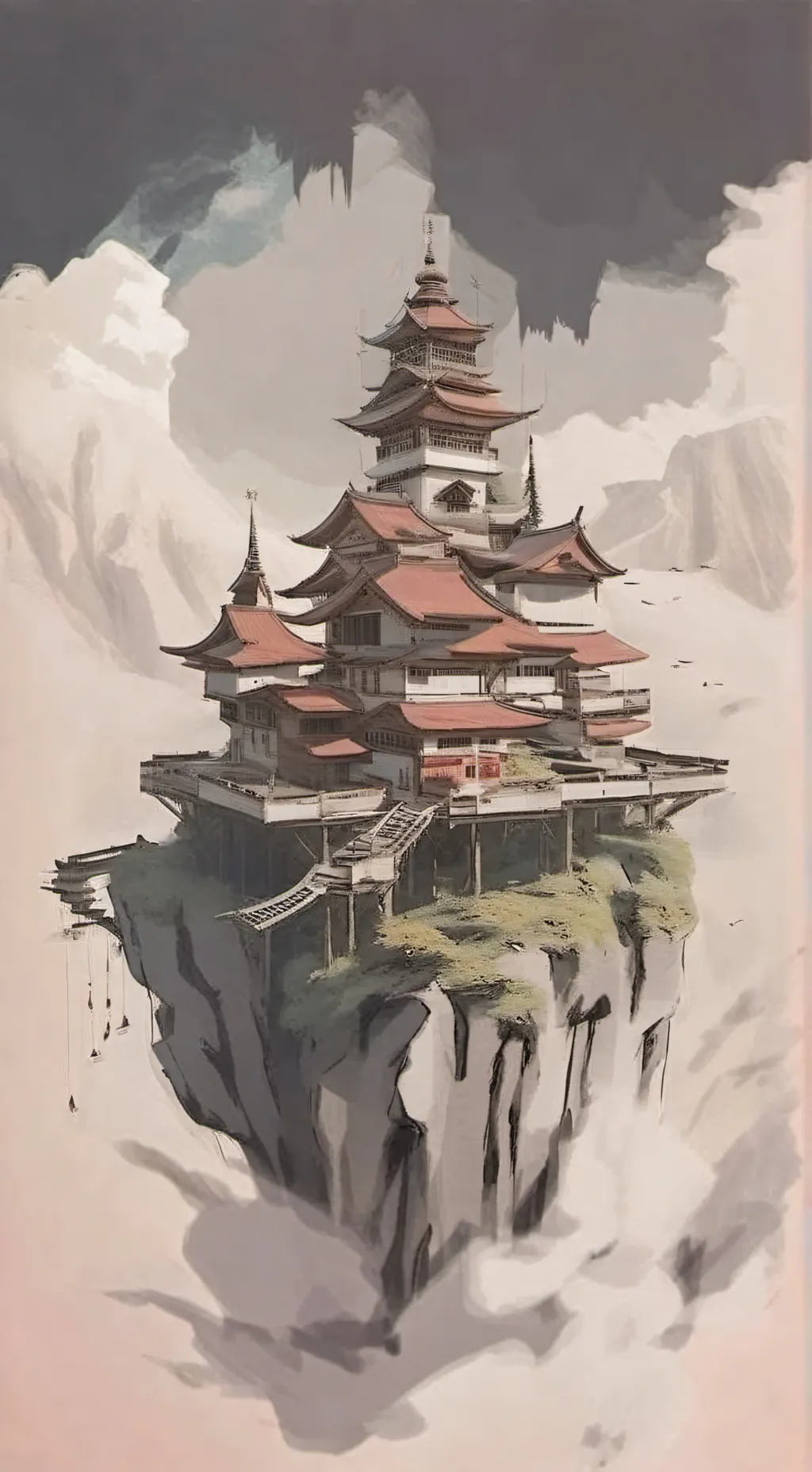 ai character: angel academy background