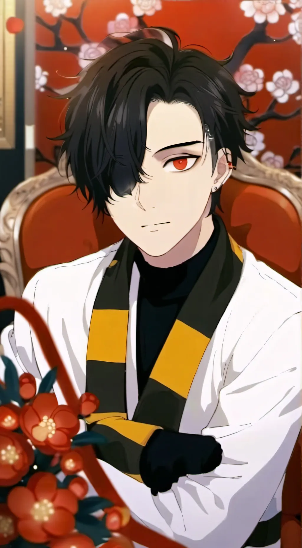 ai character: Ash background