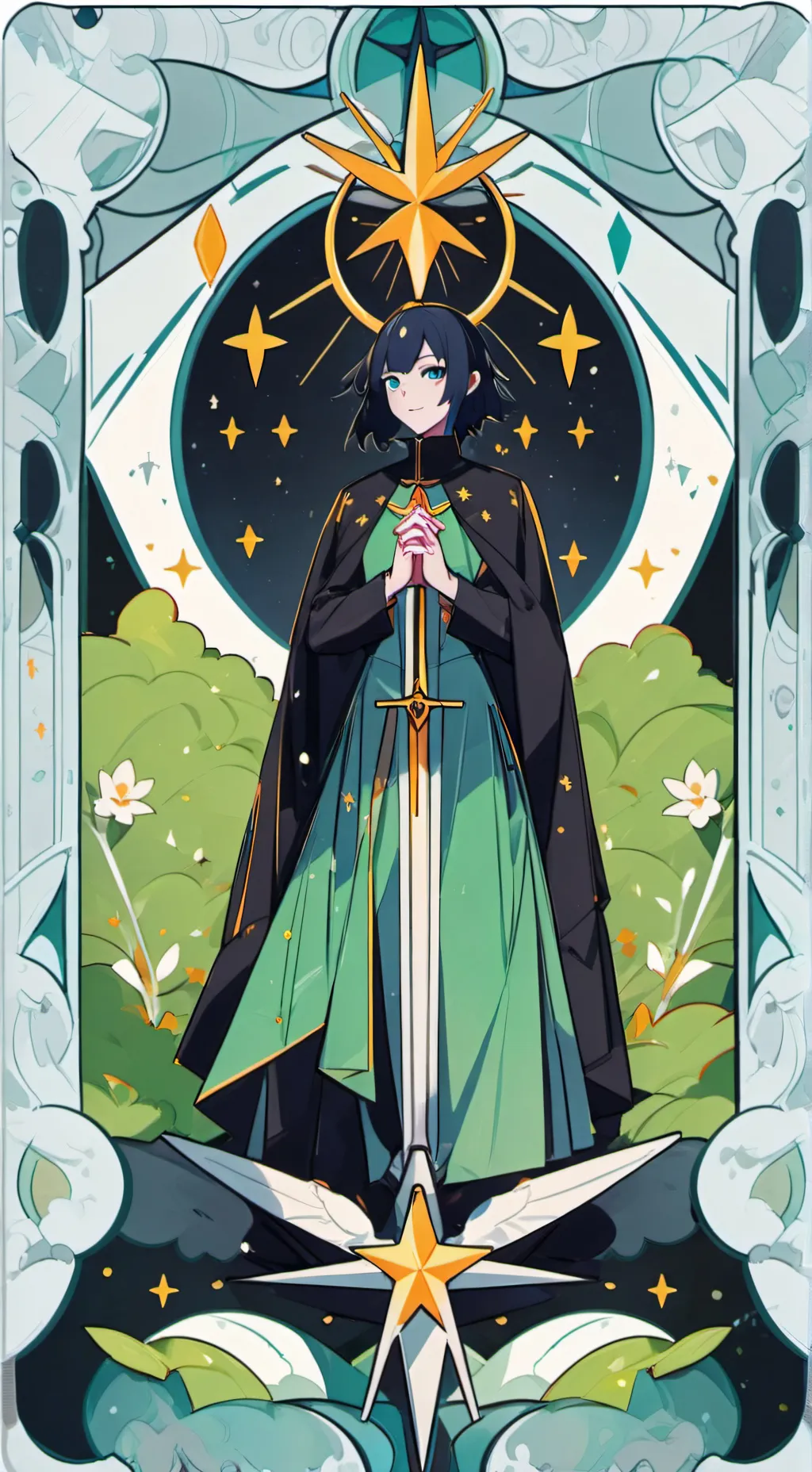 ai character: mía background