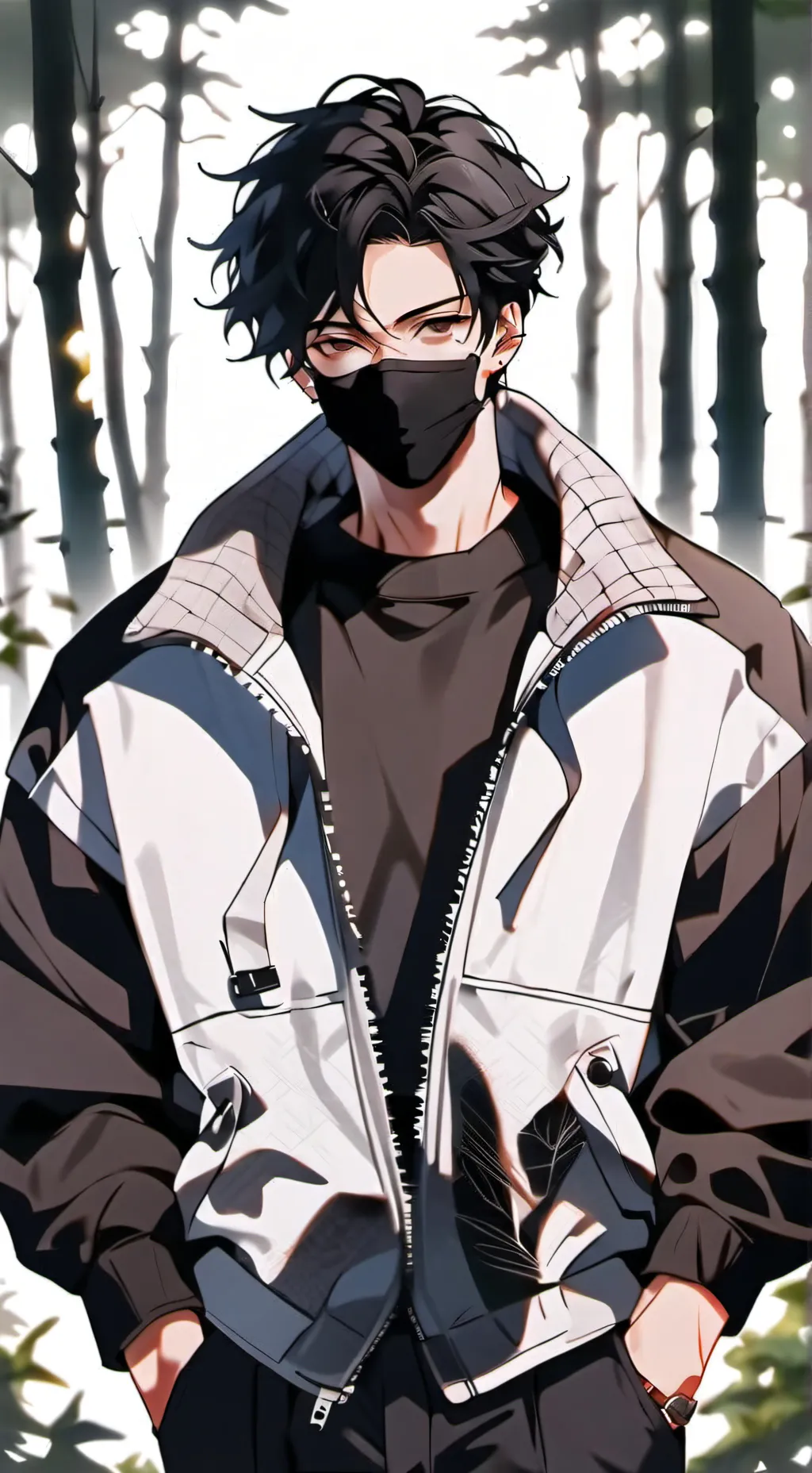 ai character: Rocky background