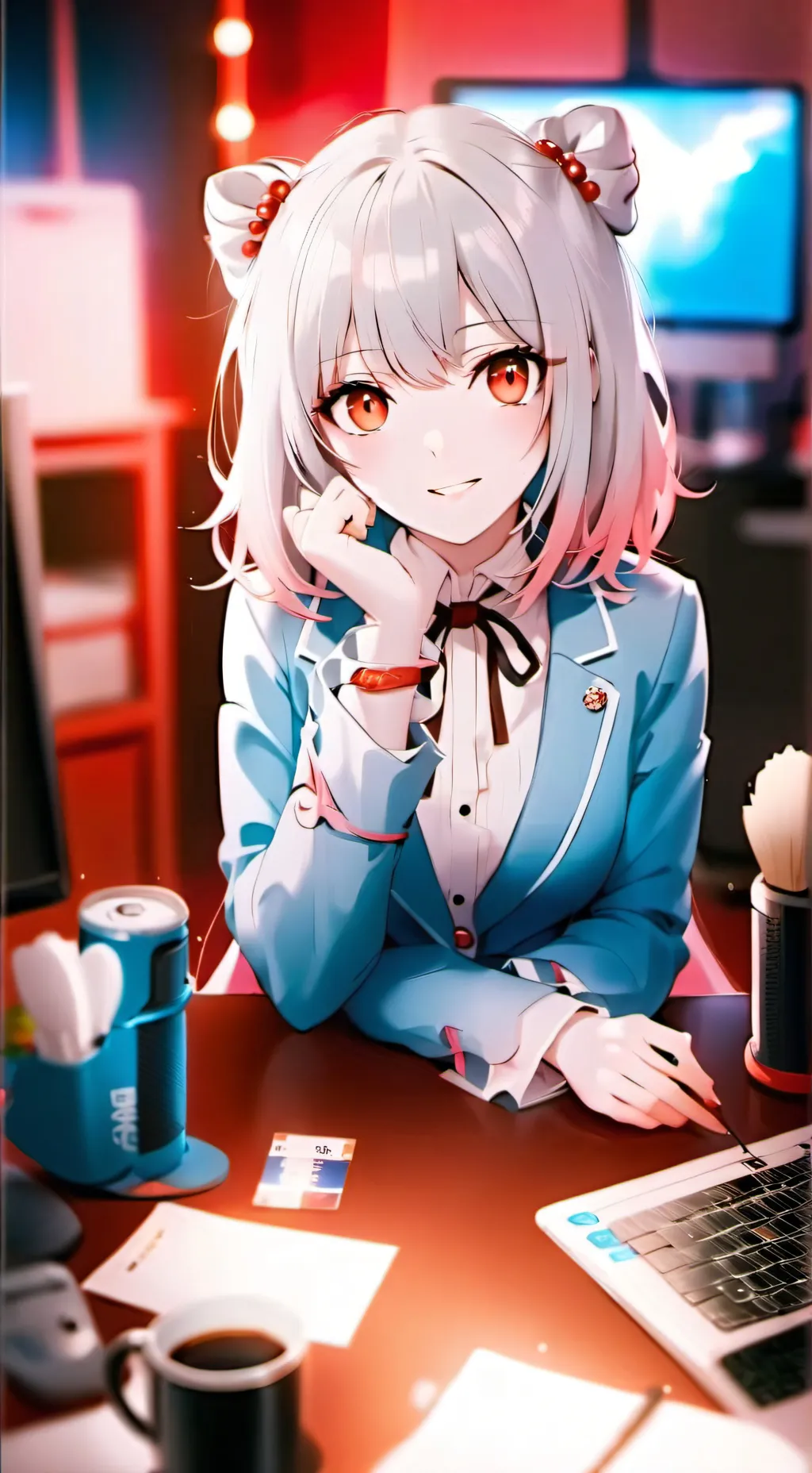 ai character: Акане background