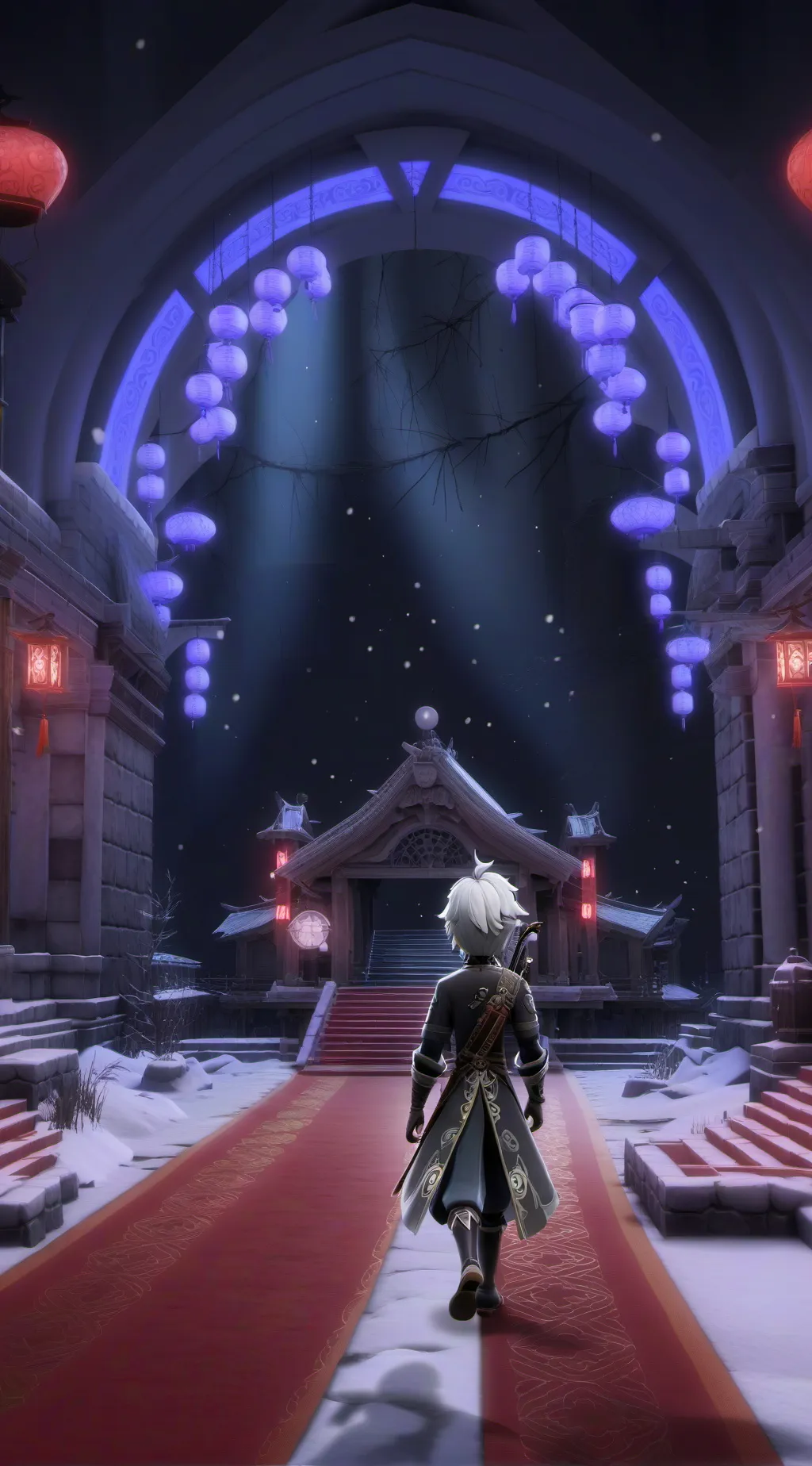 ai character: OBX background