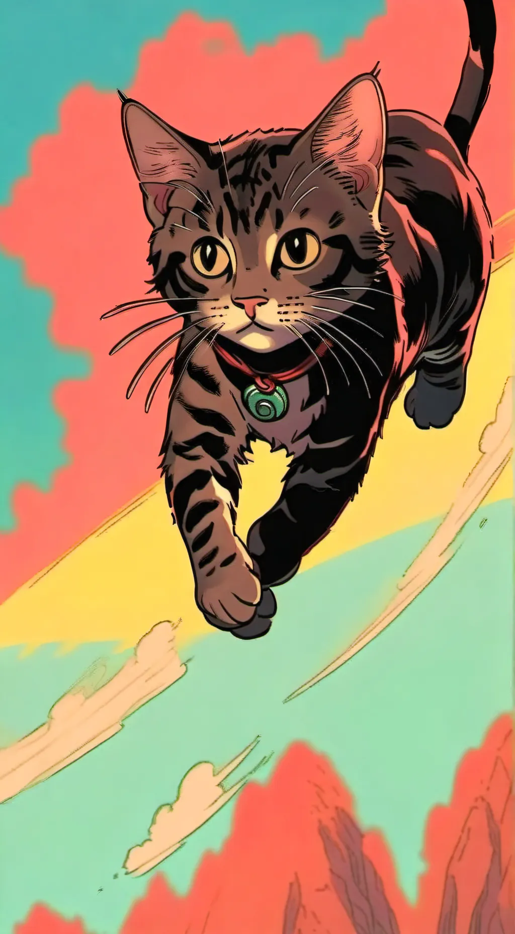 ai character: kitty background