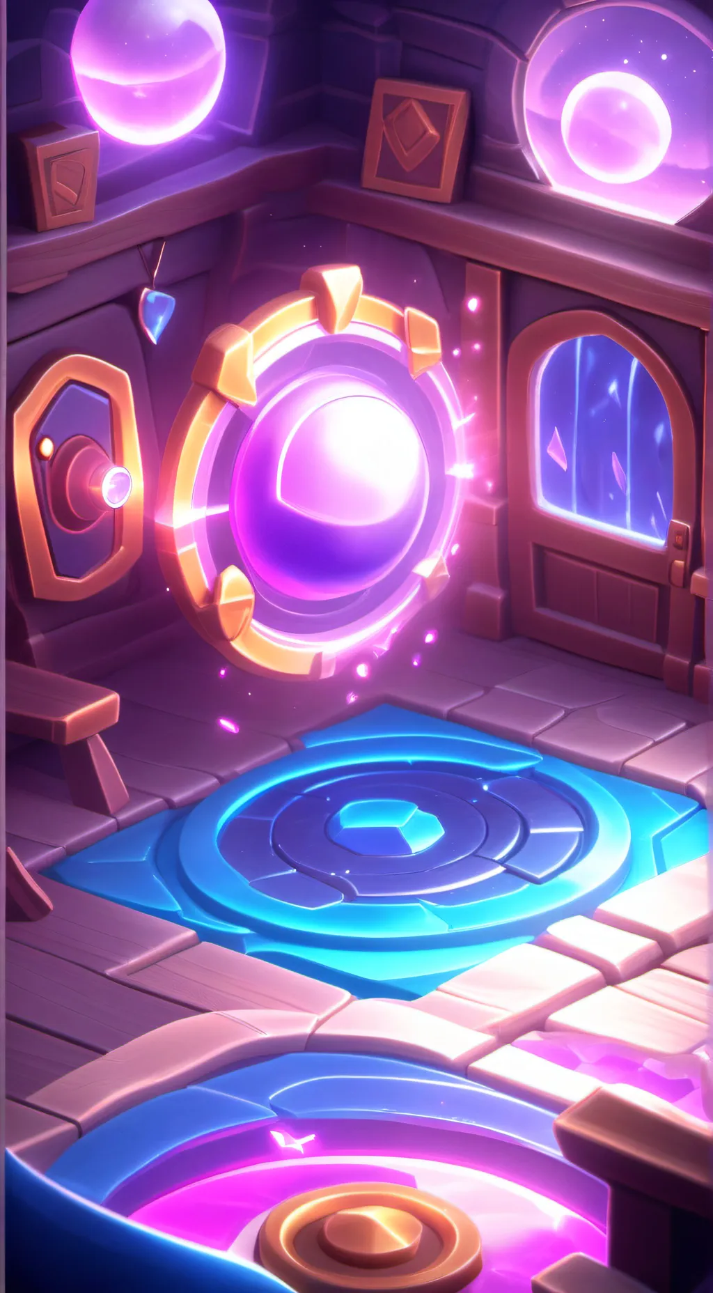 ai character: dandy world background