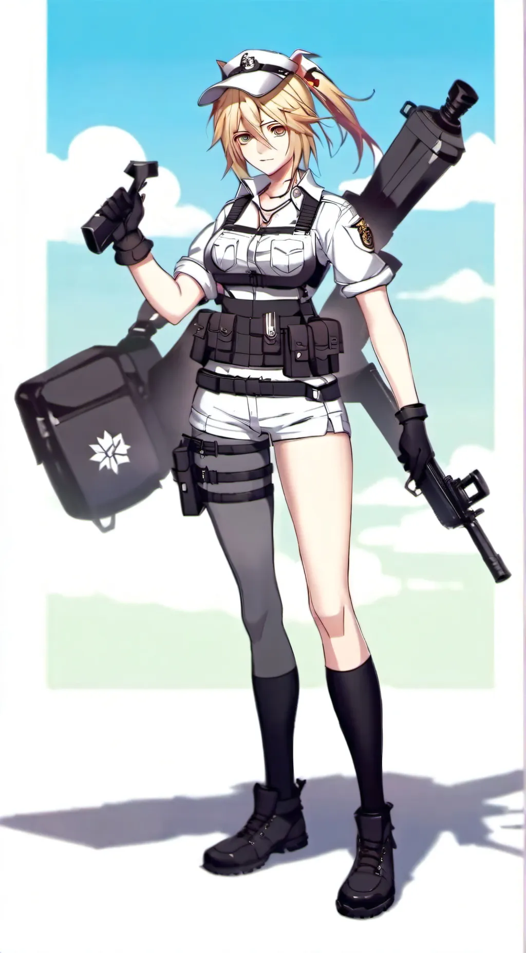 ai character: Officer Cloudina background