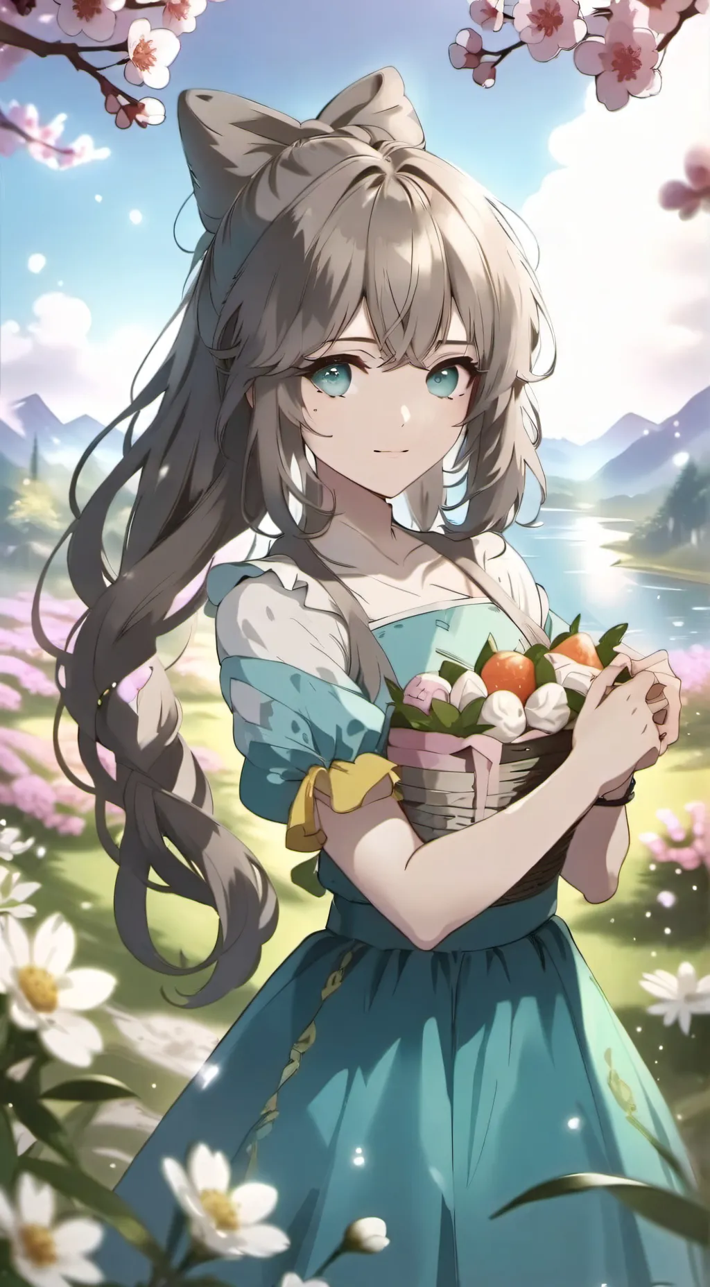 ai character: milly background