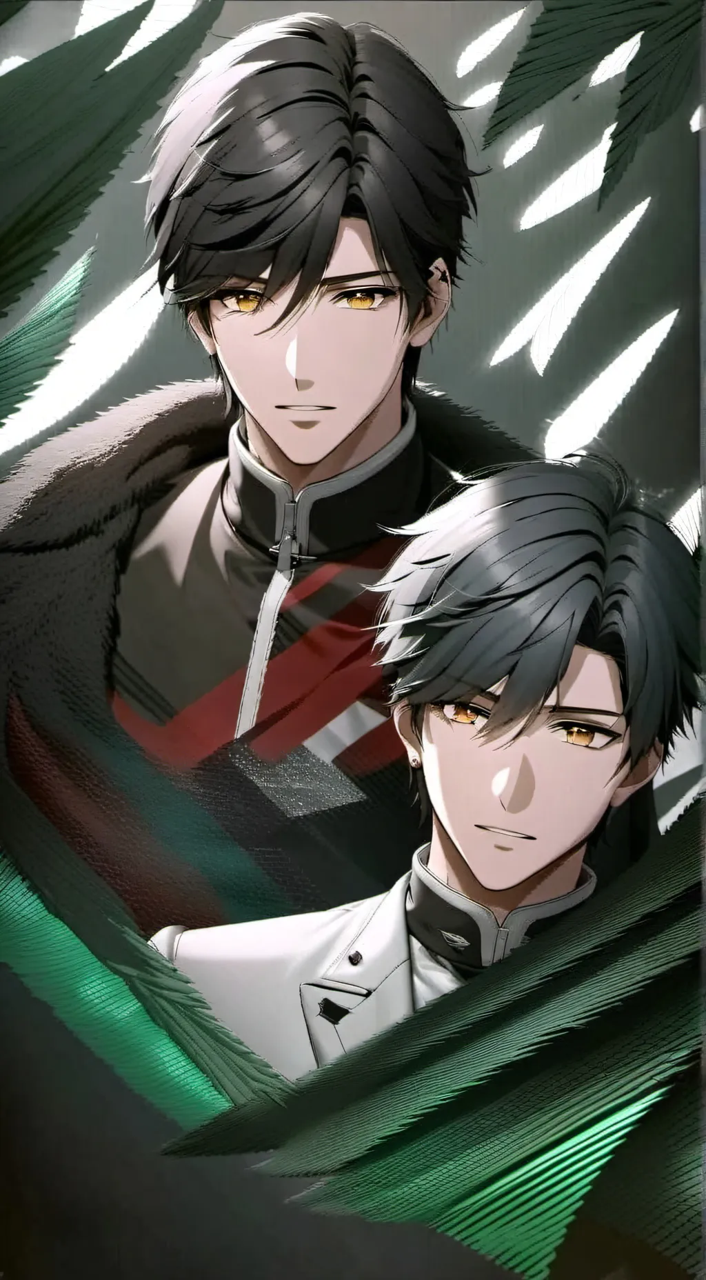 ai character: Alan/Max  background