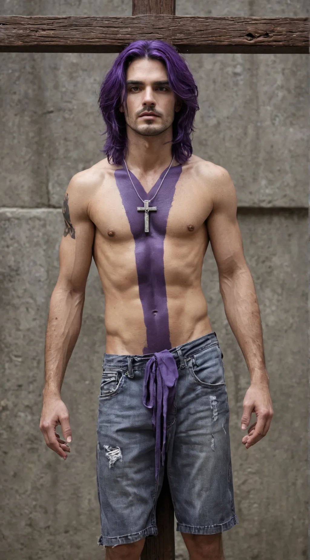 ai character: Thanos background