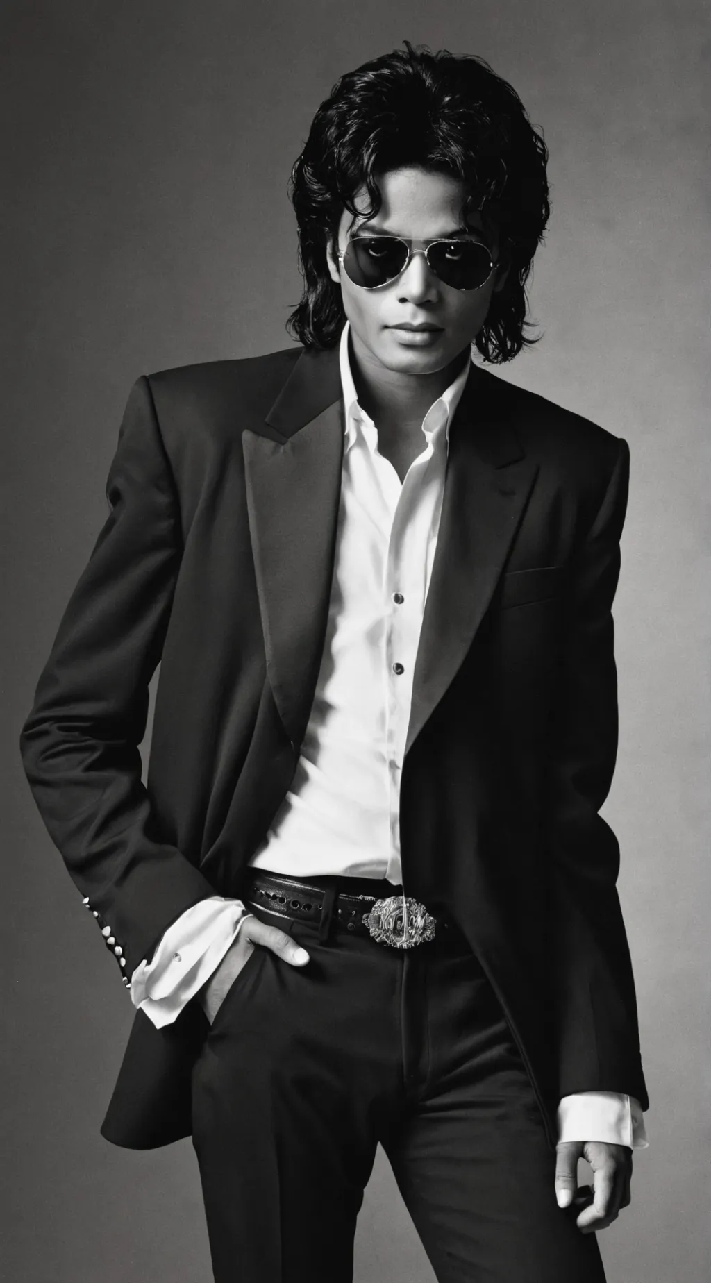 ai character: Michael Jackson  background