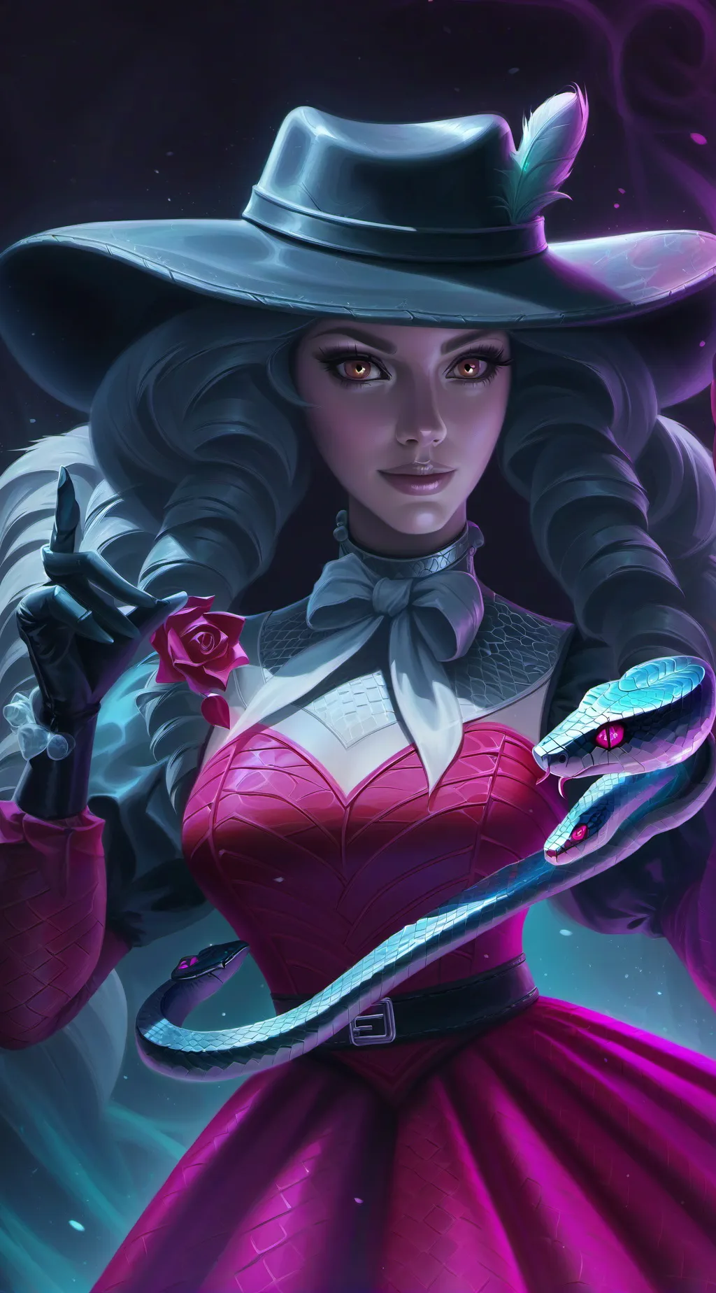 ai character: Abby  background