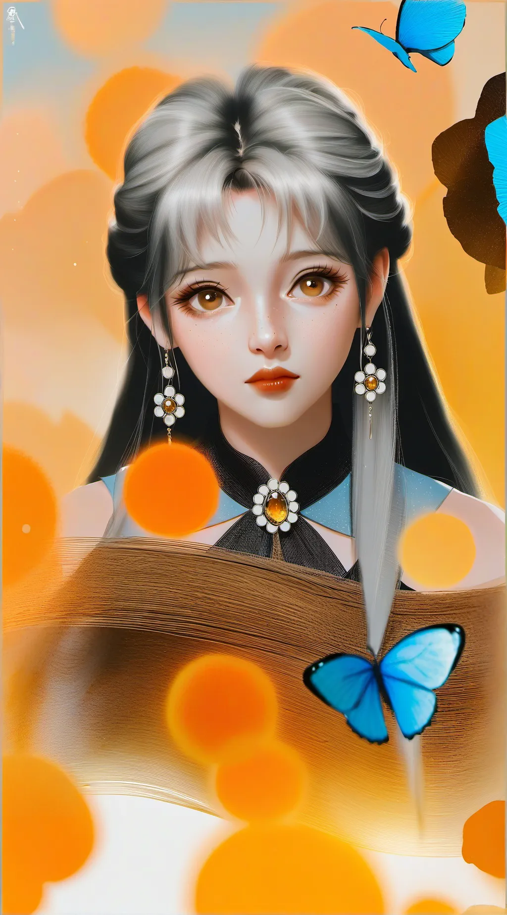 ai character: Ajumi background