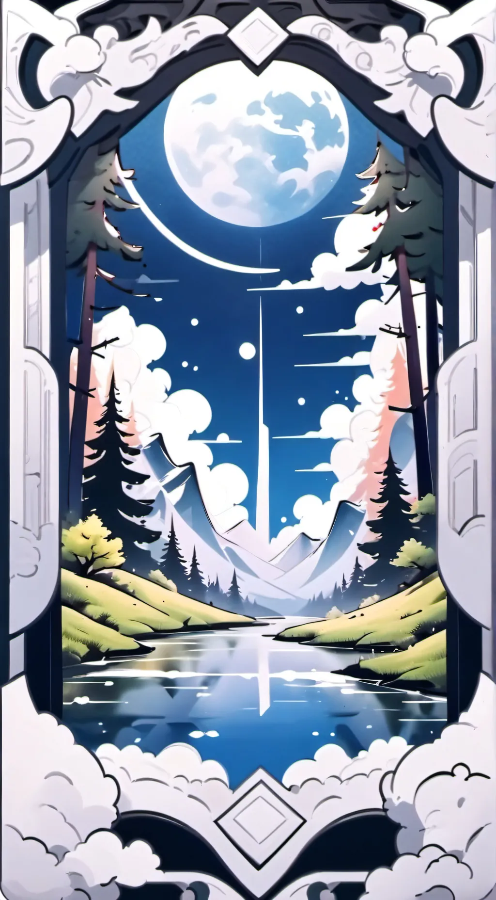 ai character: fpe but my style  background