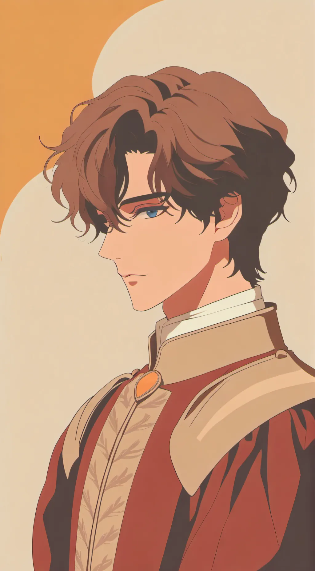 ai character: Leon  background