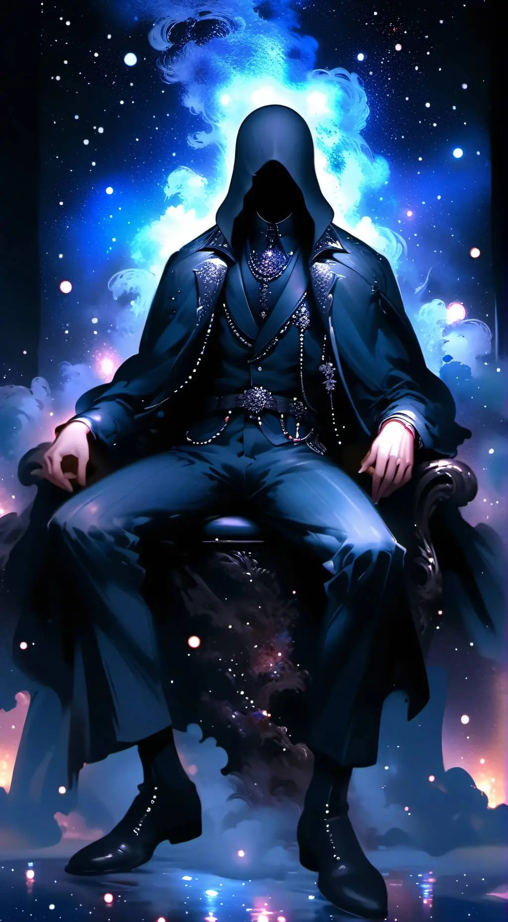 ai character: Storyteller background