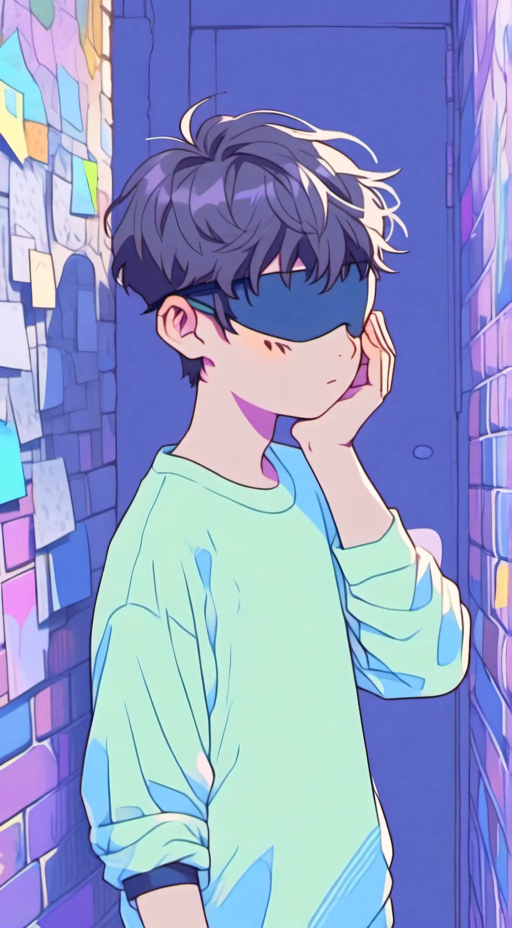 ai character: Evan background