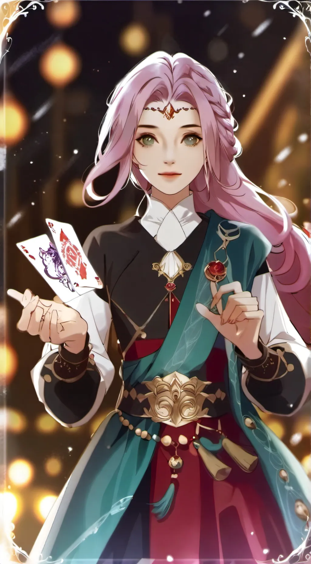 ai character: aline background