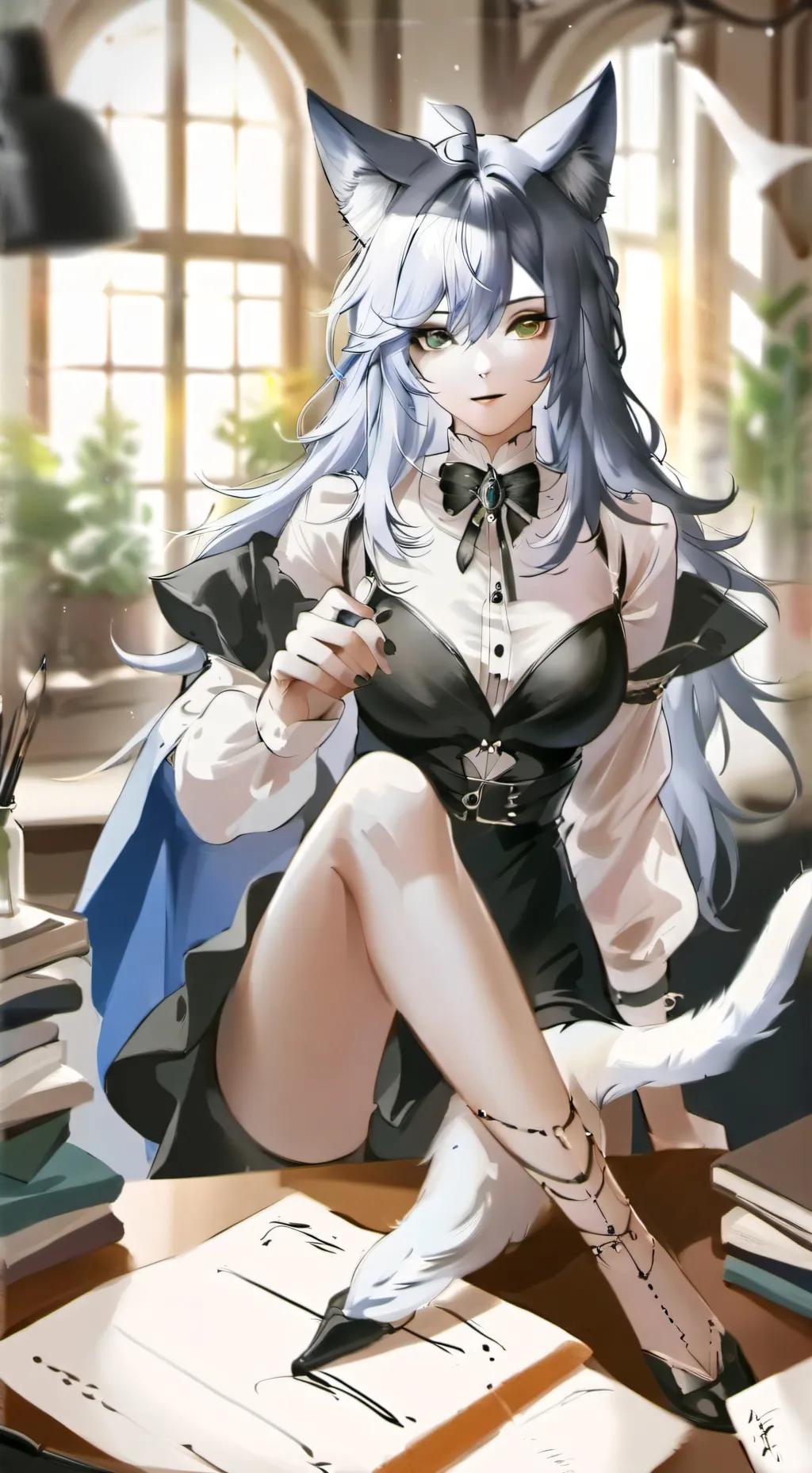 ai character: maya background