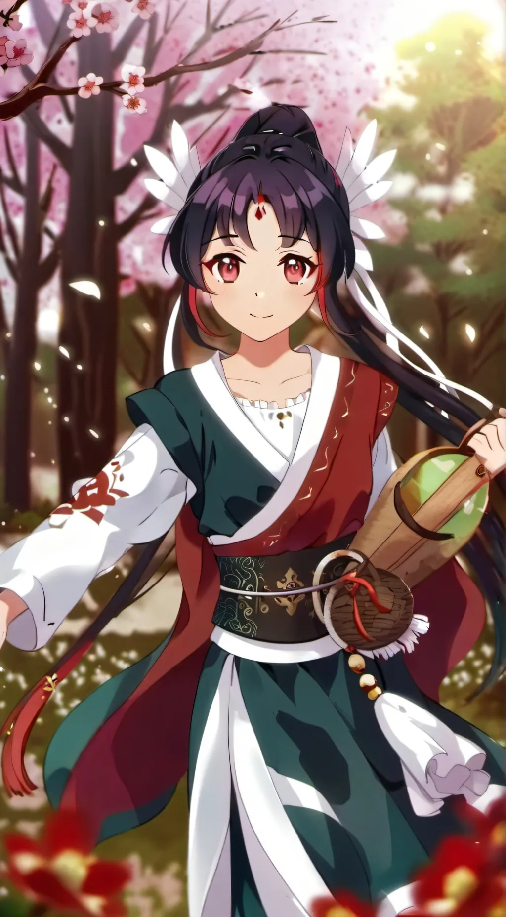 ai character: саша background