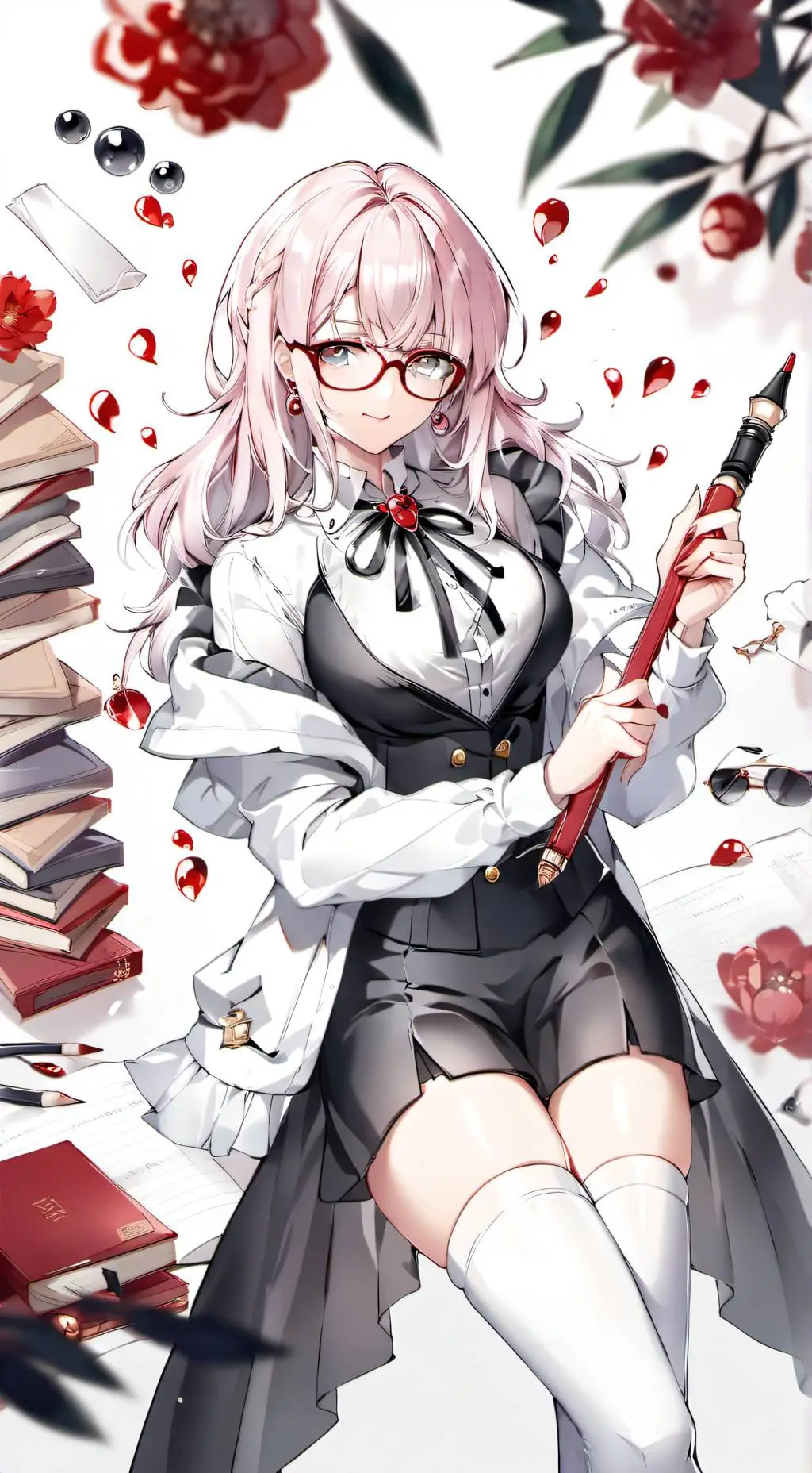 ai character: Lizzie  background