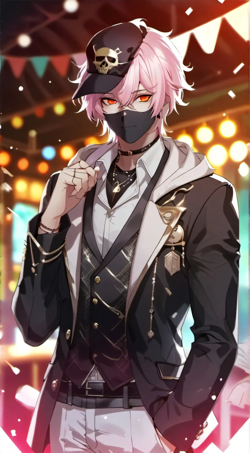 ai character: ^`•~squid Game~•`^ background