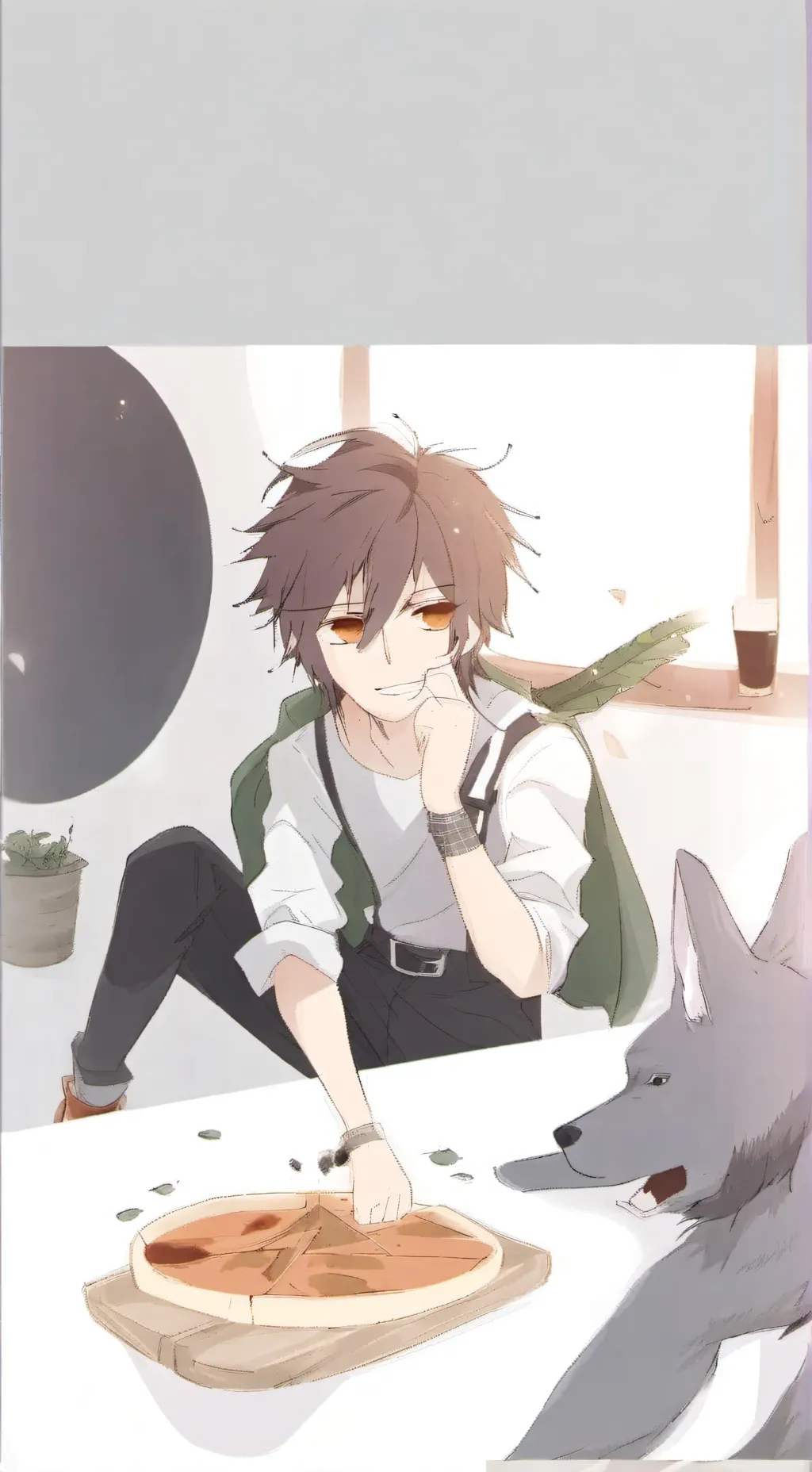 ai character: maxime background