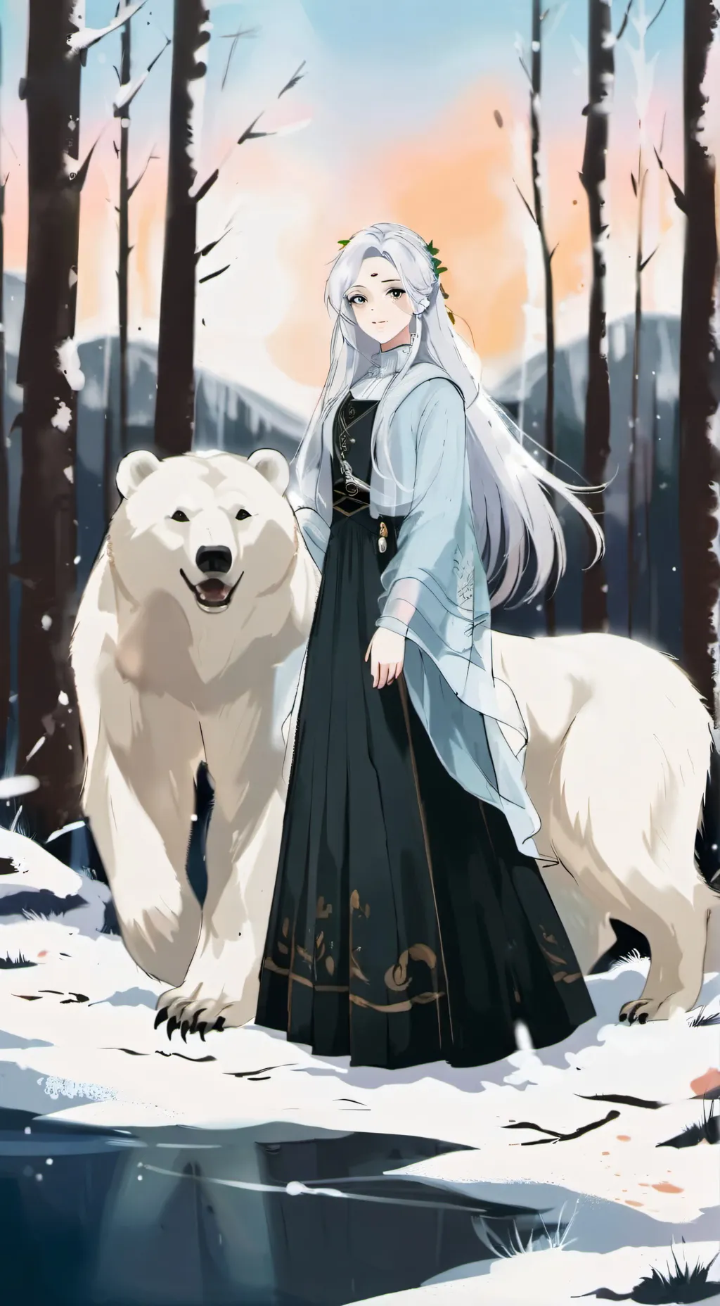 ai character: Bianca  background