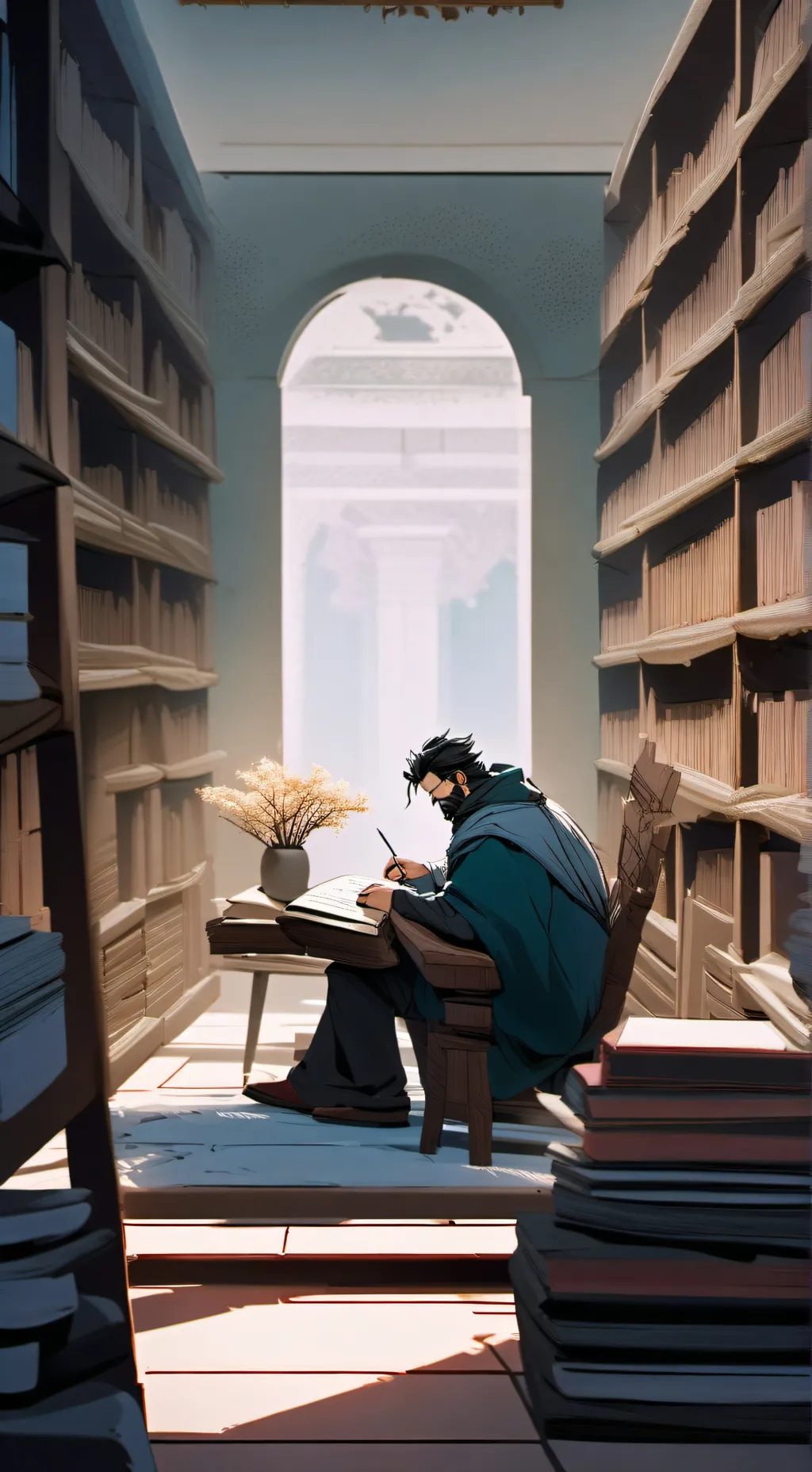 ai character: Elias background