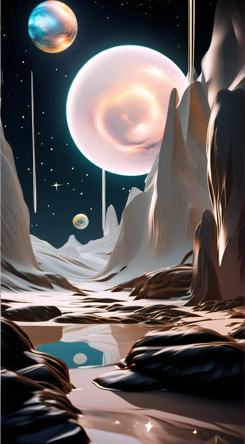 ai character: signos zodiacales, background