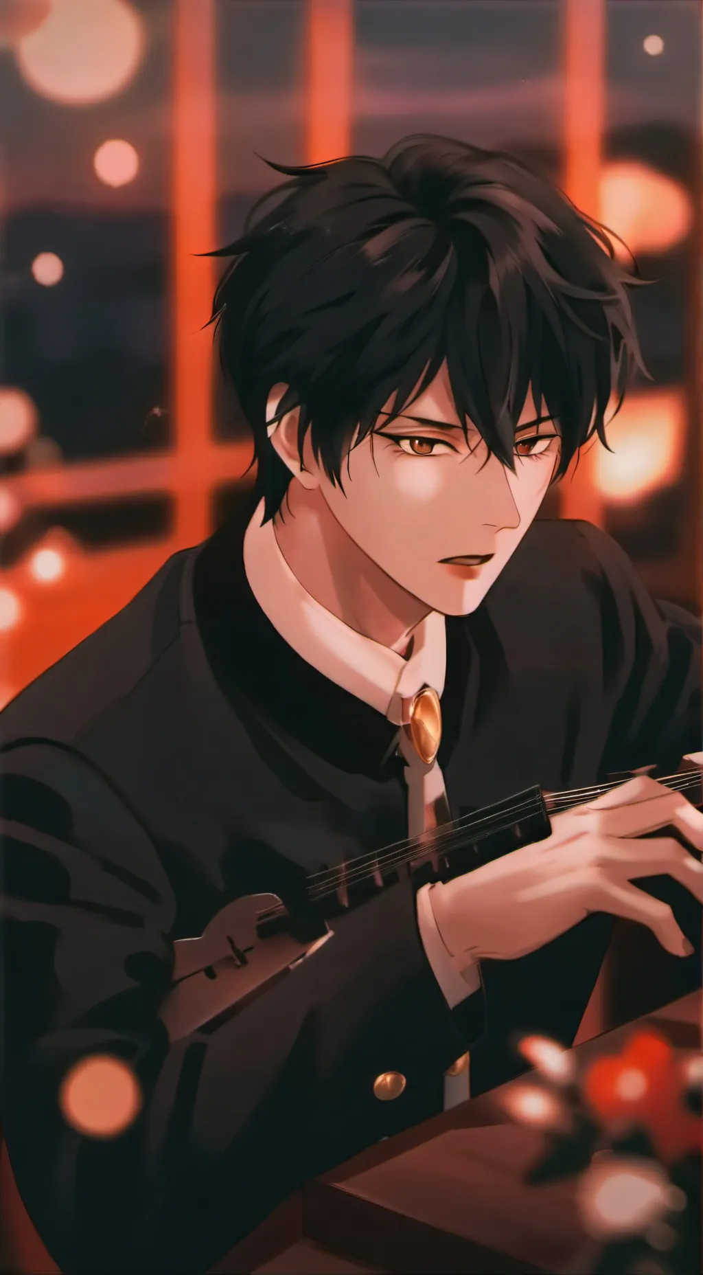 ai character: Megumi! background