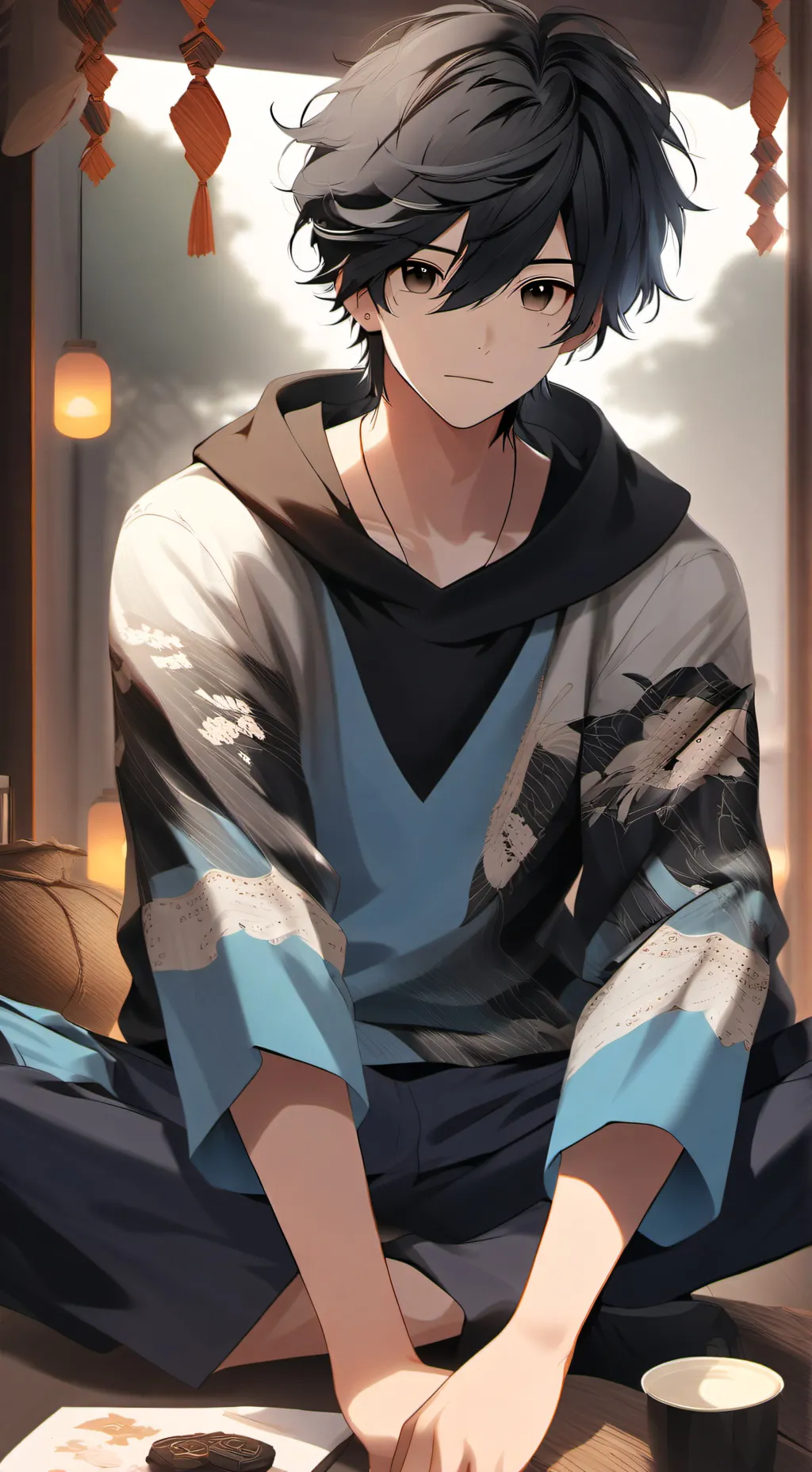 ai character: sanjo  background