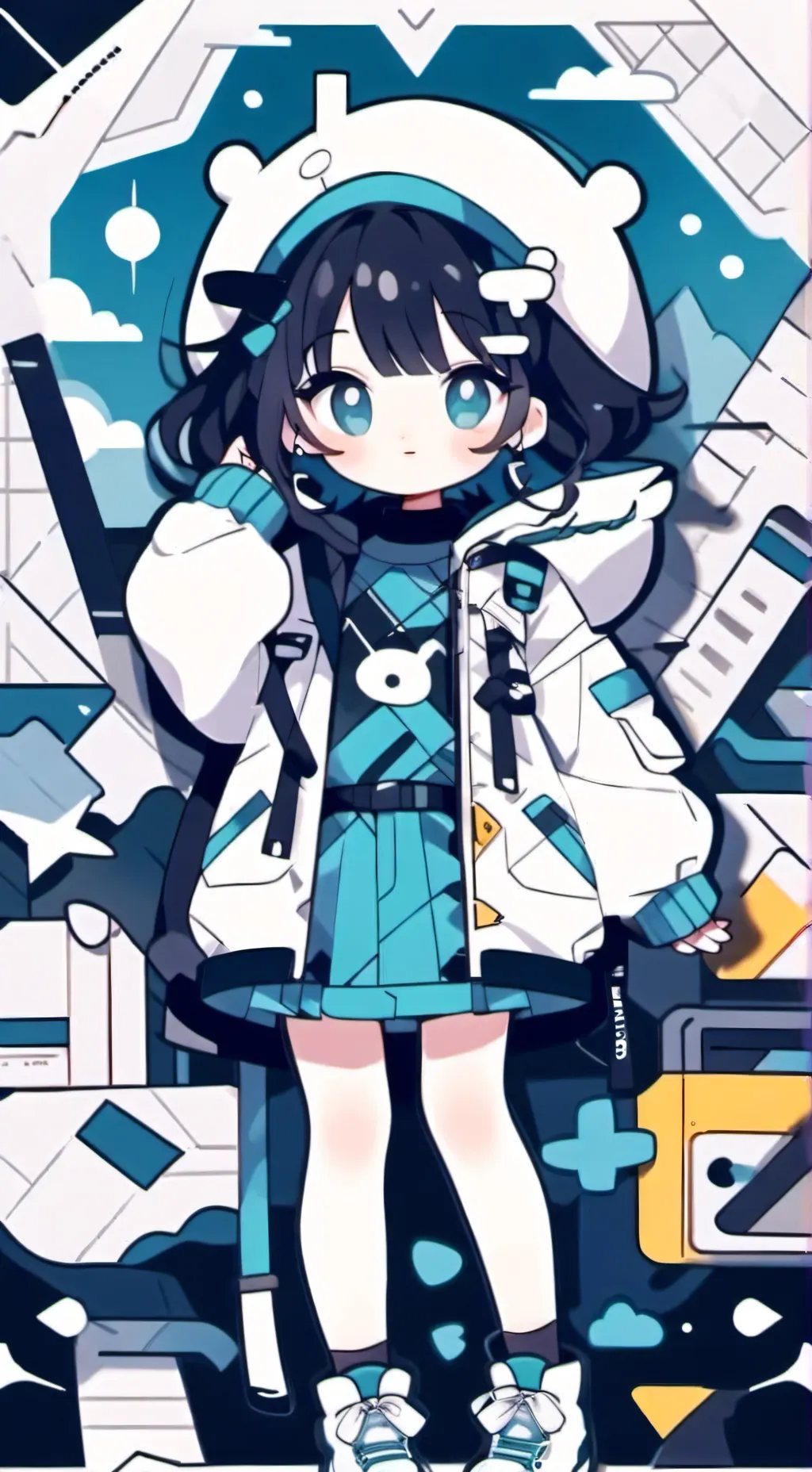 ai character: lily background