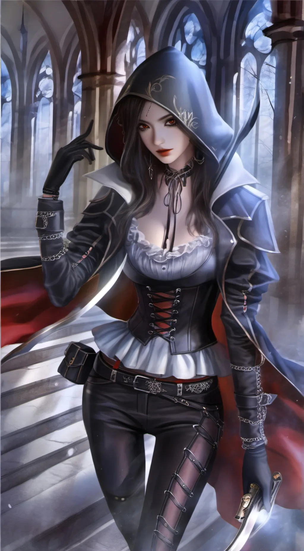 ai character: Lily The assassin background