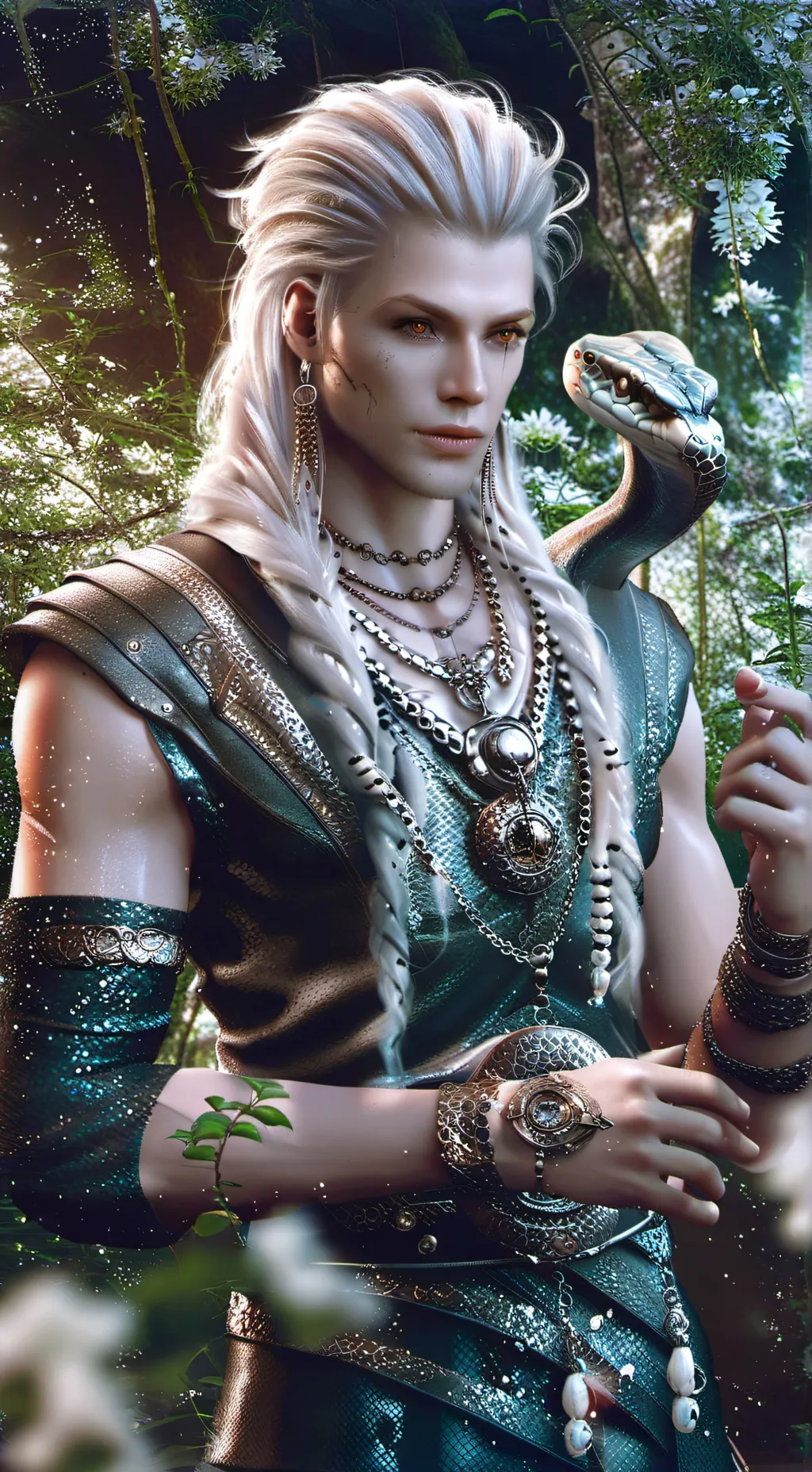 ai character: slytherin boys background