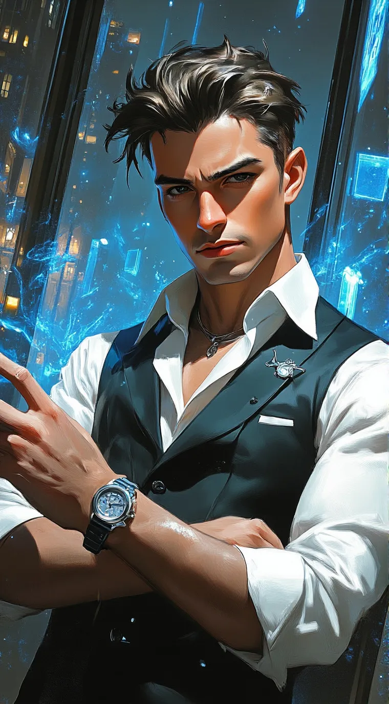 ai character: Archer background