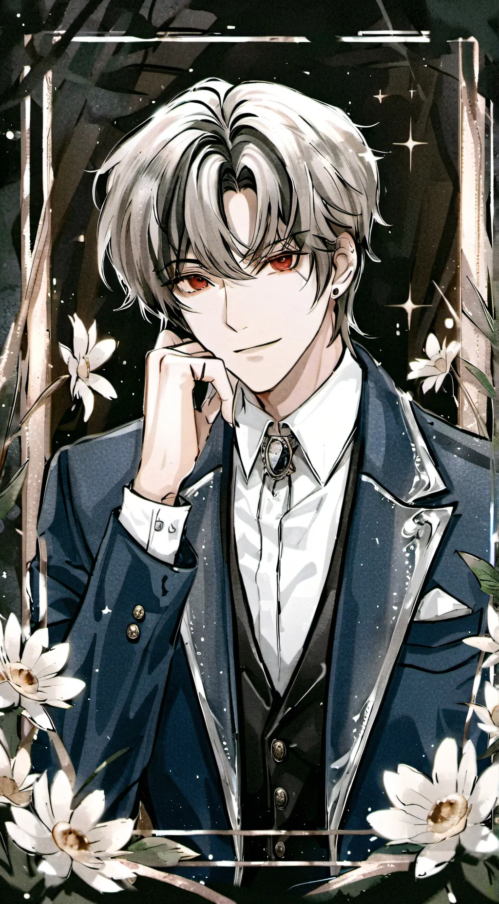 ai character: Oscar...  background